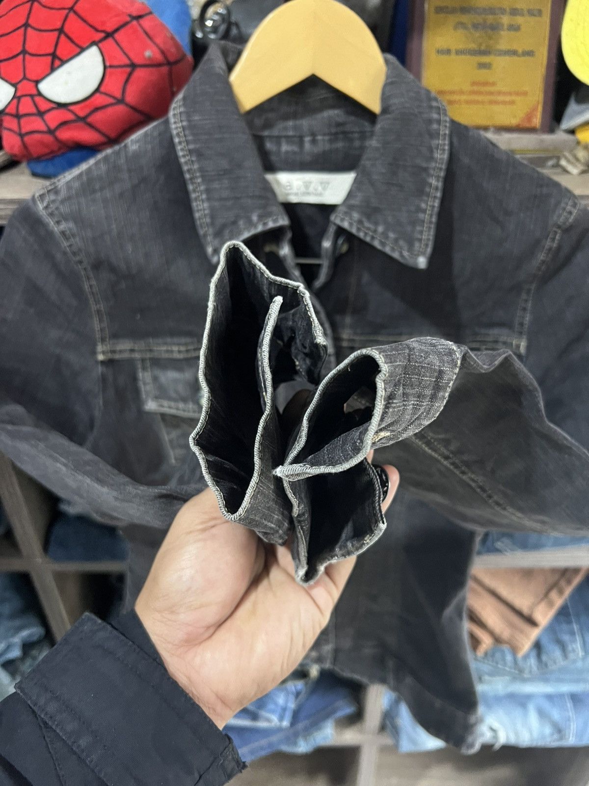 Michel Klein 🔥AVV Michel Klein Denim Jacket Size S / US 4 / IT 40 - 10 Thumbnail