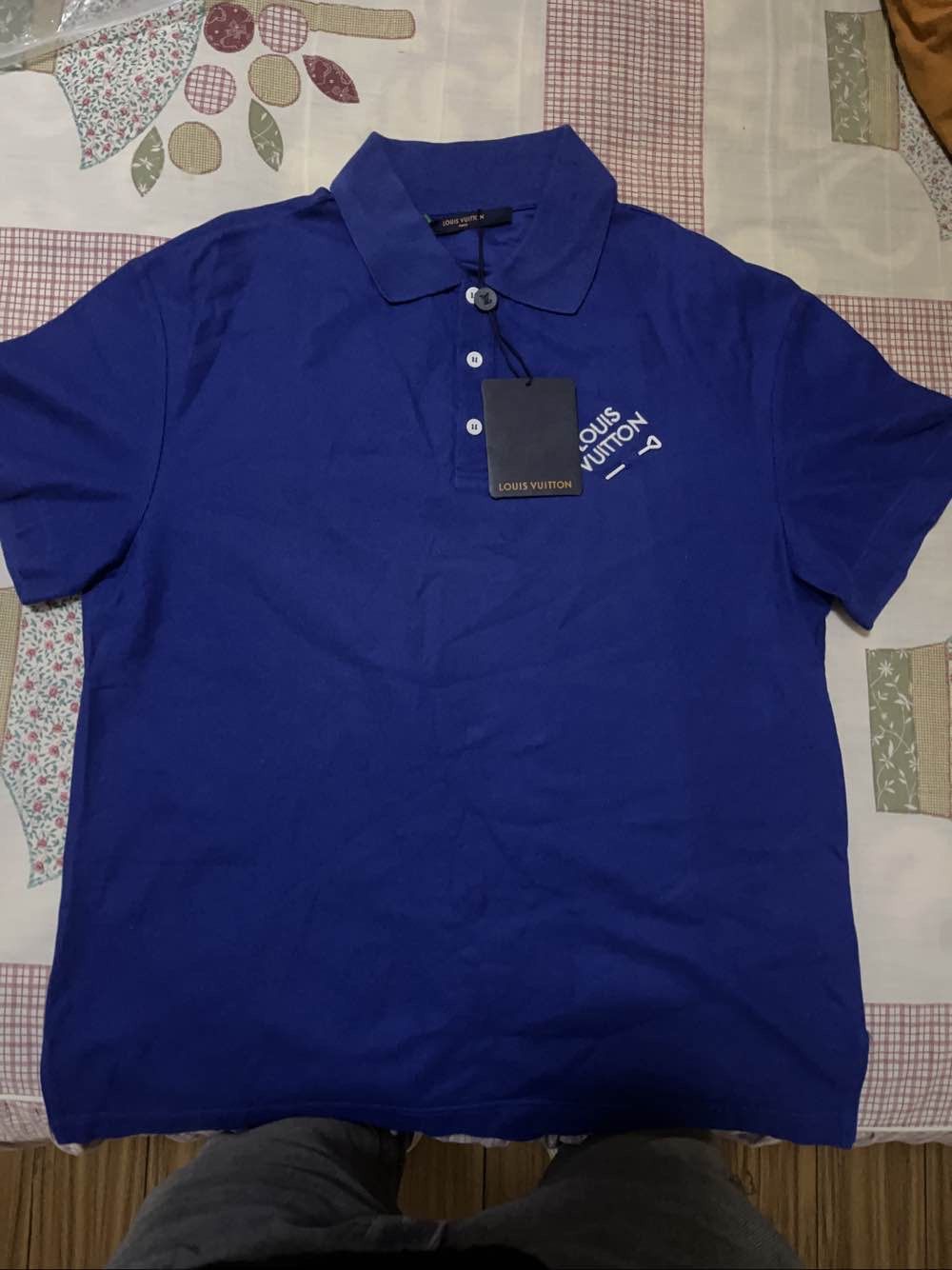 Louis Vuitton Louis Vuitton FW22 Embroidered Logo Polo Shirt Size XS Size US XS / EU 42 / 0 - 1 Thumbnail