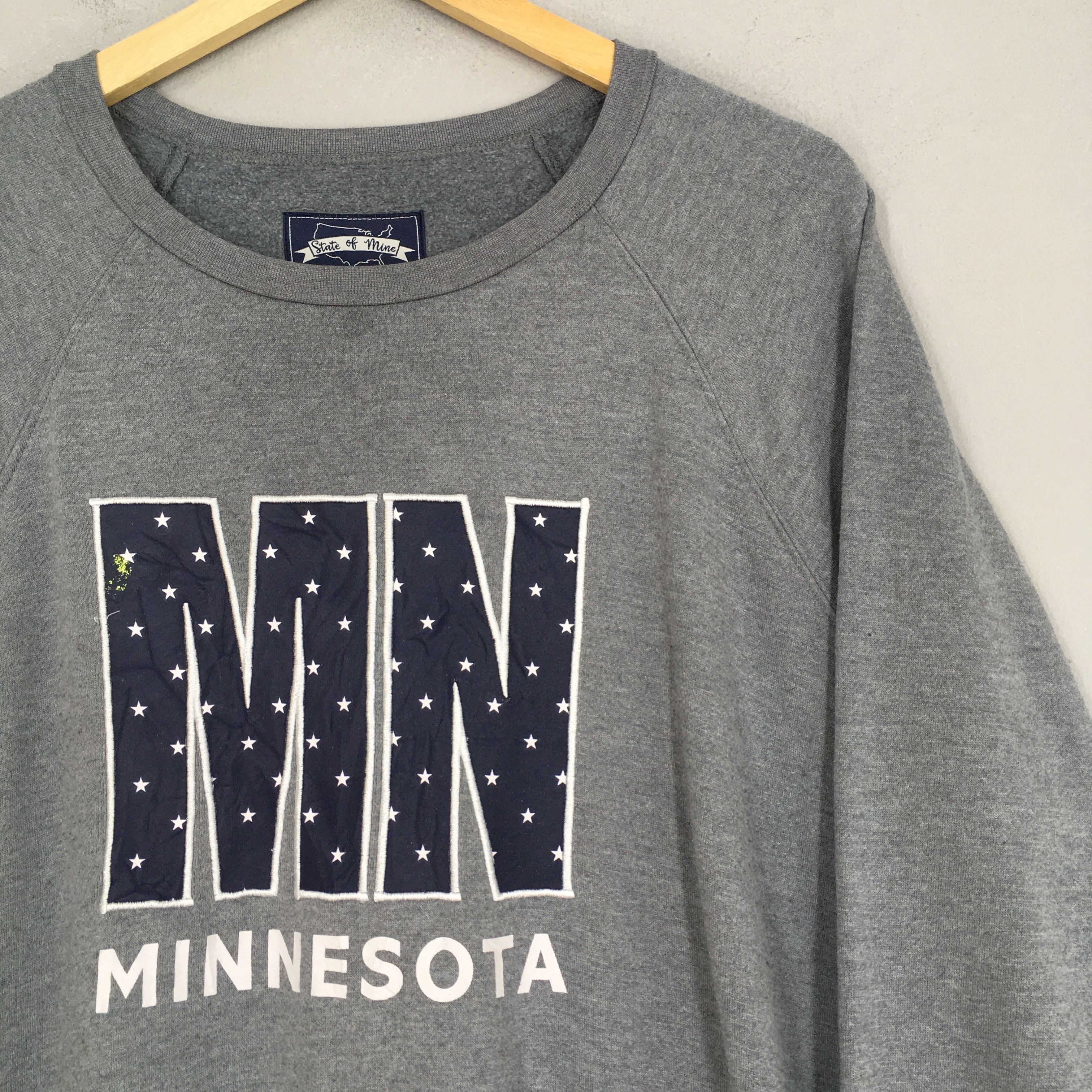 Other Vintage Minnesota State Gray Sweatshirt XLarge Size US XL / EU 56 / 4 - 2 Thumbnail