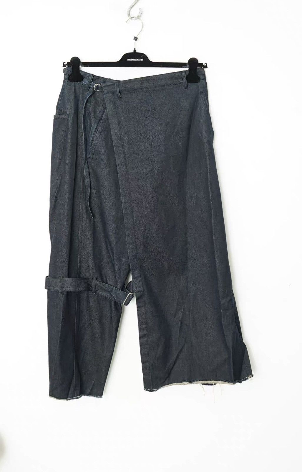 Sulvam Sulvam Asymmetric Wide-Leg Pants Size US 34 / EU 50 - 1 Thumbnail