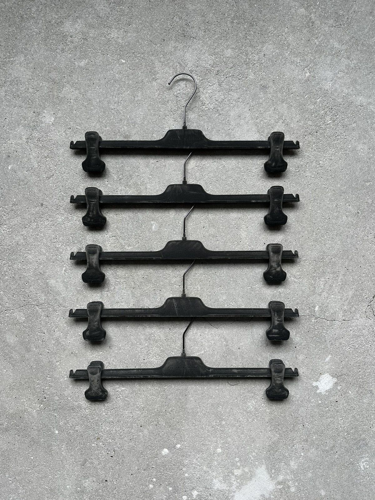 Rick Owens Rick Owens Velour Pant Hangers 5x Size ONE SIZE - 4 Thumbnail