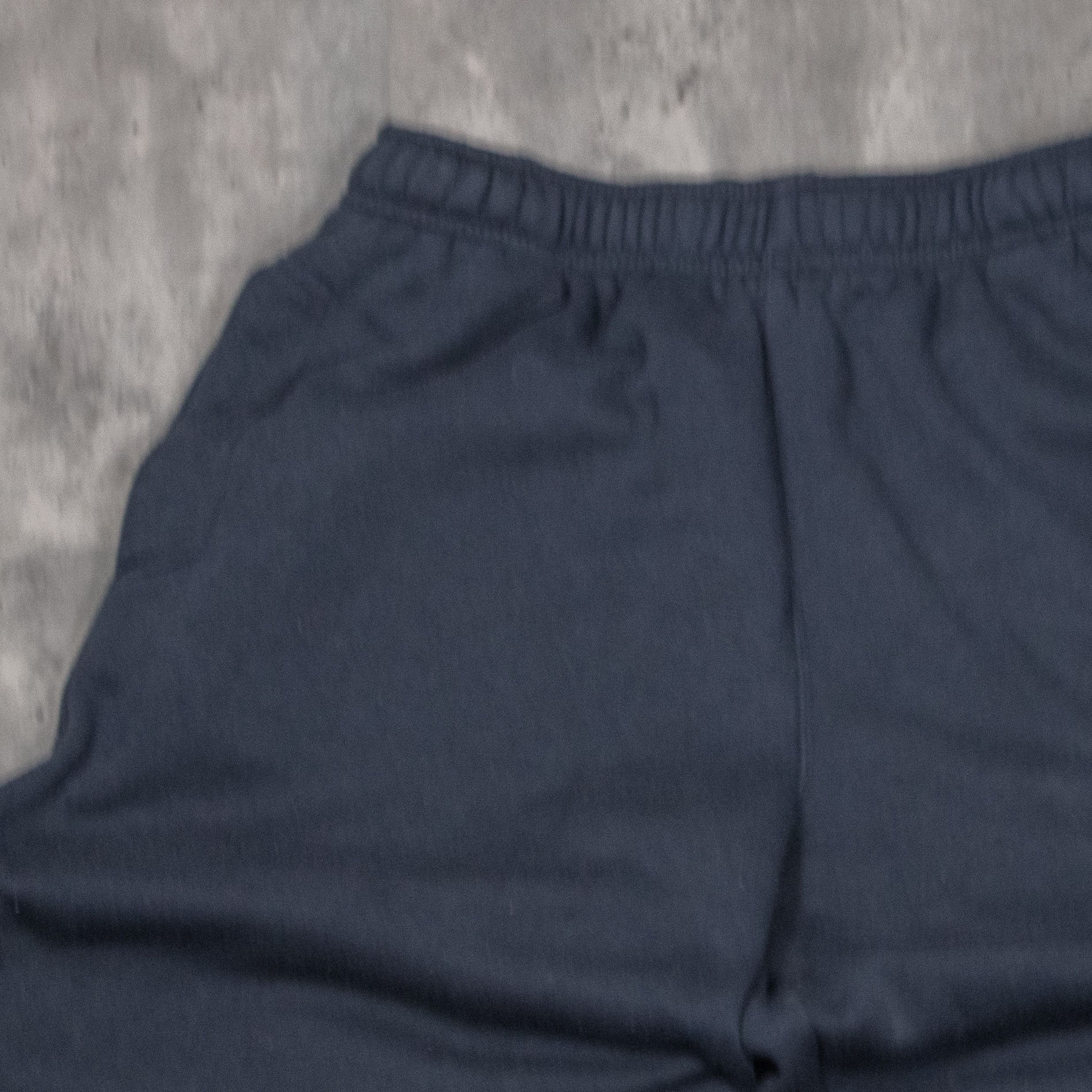 Athletic Works Y2K 2000's Baggy Relax Fit Wide Legged Navy Sweat Pant's Size US 28 / EU 44 - 8 Thumbnail