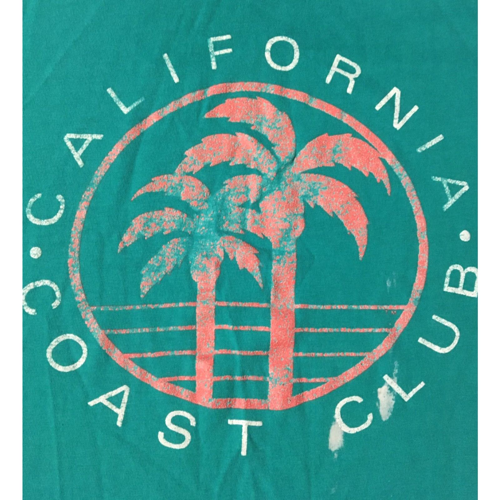 Vintage VINTAGE California Coast Club Faded Distress Shirt L Surf Skate Beach Grunge OP Shirt Mens Green 80s California Surf 90s Grunge Ocean Beach USA Size US L / EU 52-54 / 3 - 2 Thumbnail