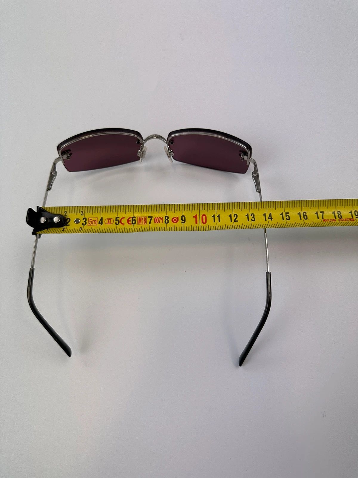 Chanel Chanel Purple Sunglasses Frame Rimless Strass Size ONE SIZE - 14 Thumbnail
