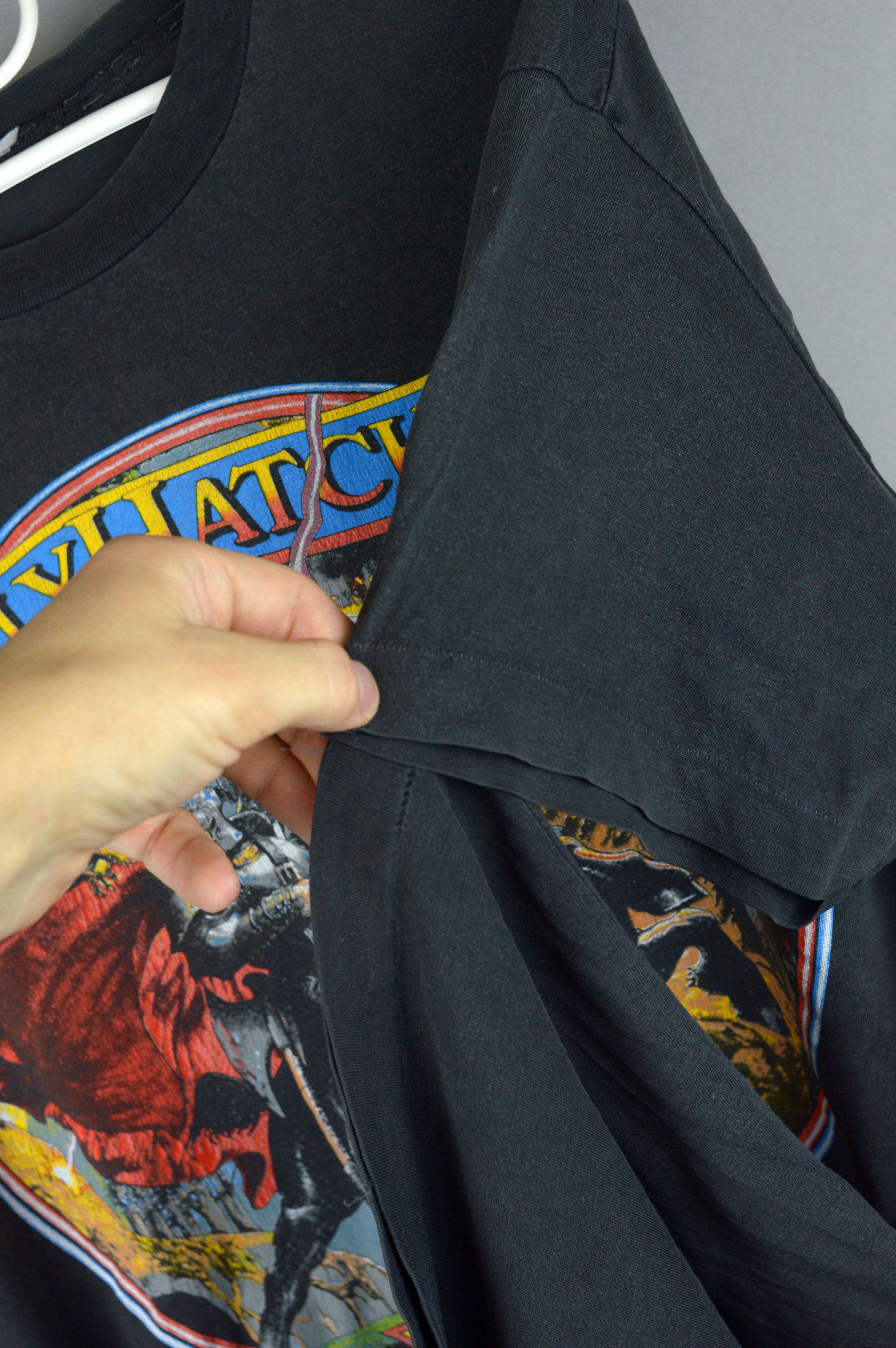 Band Tees × Vintage Vintage Molly Hatchet Hell Yeah 1988 t shirt Size US XL / EU 56 / 4 - 5 Thumbnail