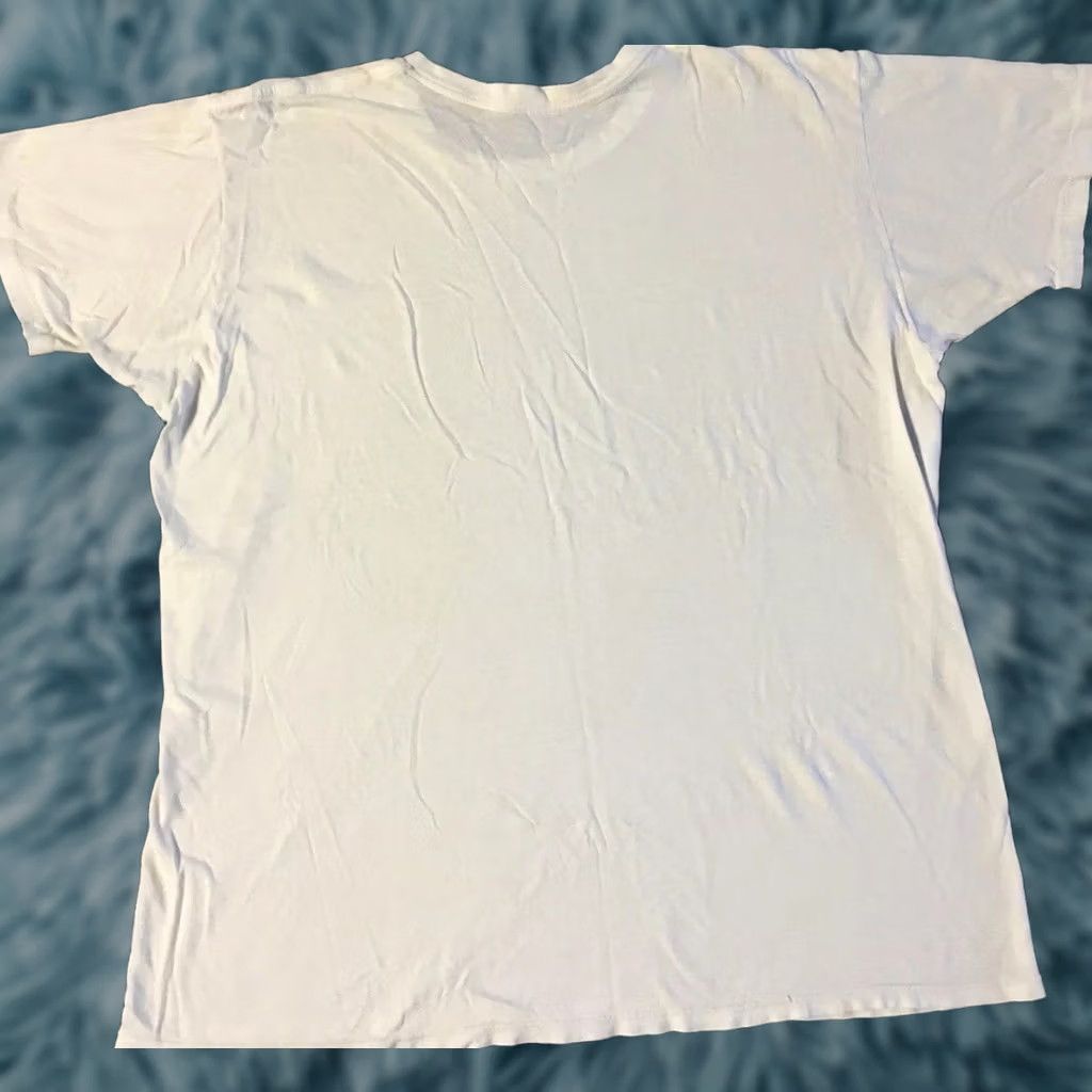 Vintage VINTAGE Faded Distress Shirt XL XXL Grunge Biker Punk Skate Surf Trucker 80s 90s Shirt Mens White 90s Grunge USA Rock 90s Vintage Shirt XL Mens White Size US XL / EU 56 / 4 - 1 Thumbnail