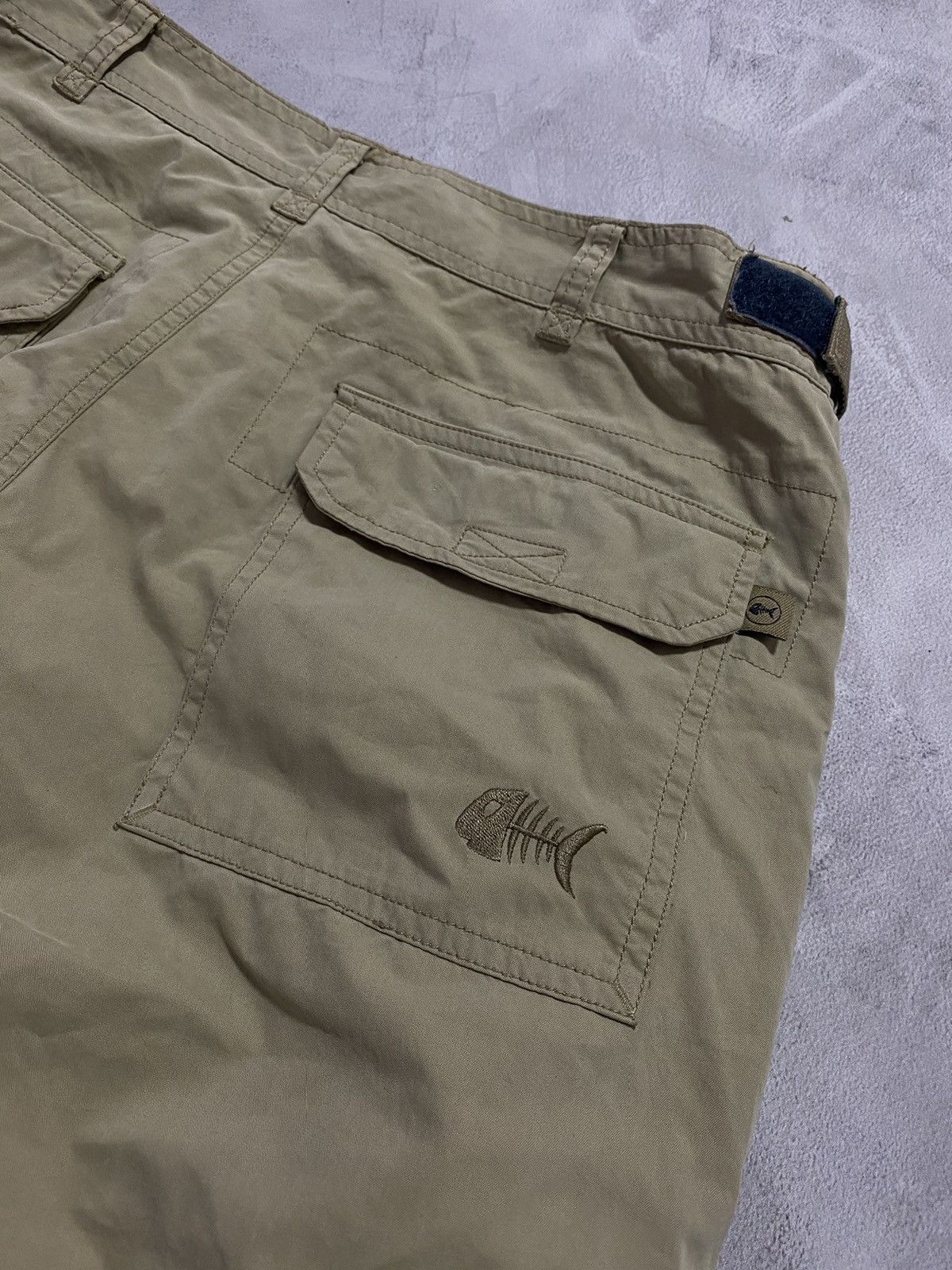 Japanese Brand 🍥 Vintage FishBone Cargo Parachute Baggy Joggers cargo pants Size US 38 / EU 54 - 9 Thumbnail