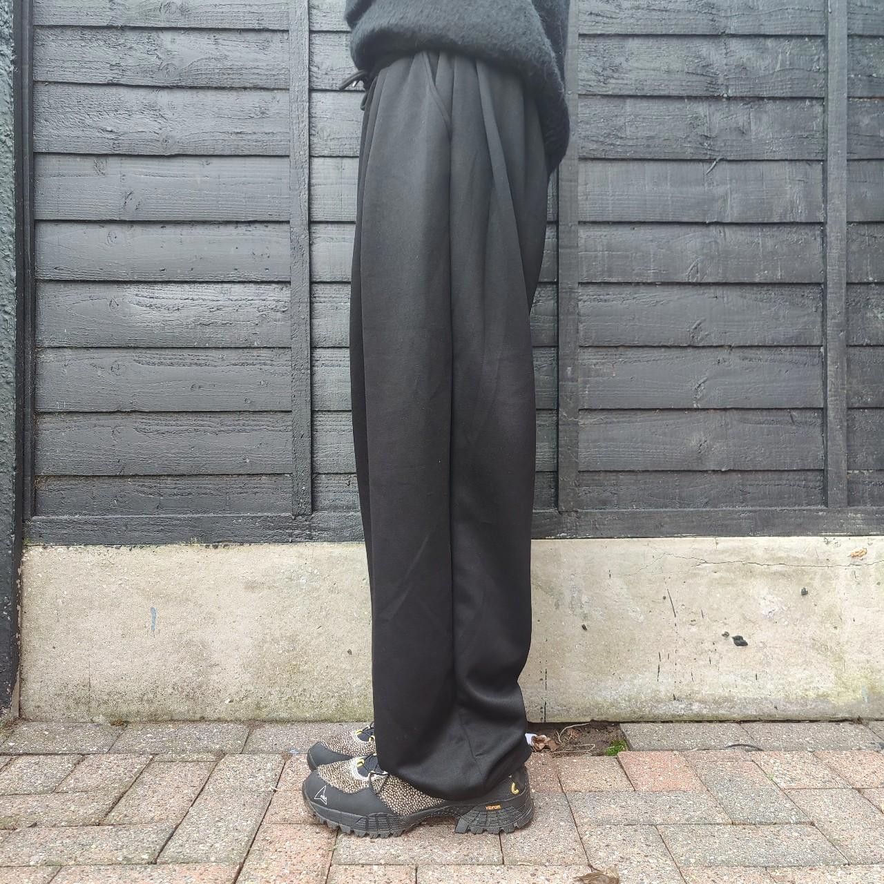 Other Japanese Black Wide Leg Joggers Size US 32 / EU 48 - 3 Thumbnail