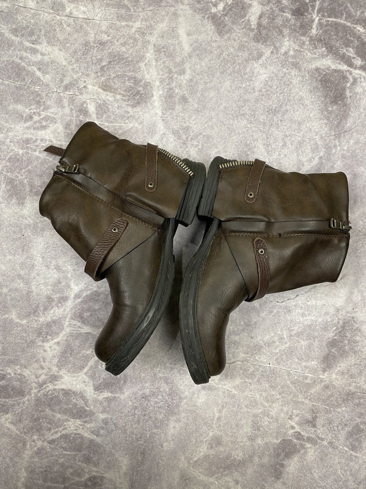 Other Vintage Avantgarde Y2K Grange A.S.98 Style Boho Boots ASH Size US 8 / IT 38 - 8 Thumbnail