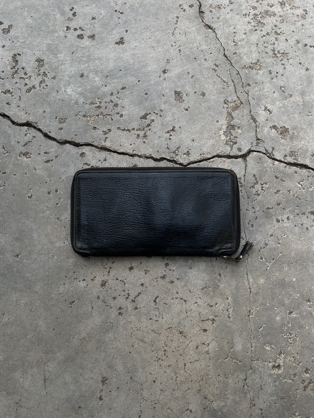 Comme des Garcons Vintage 90s Comme des Garcons Tricot Leather Wallet Size ONE SIZE - 1 Thumbnail
