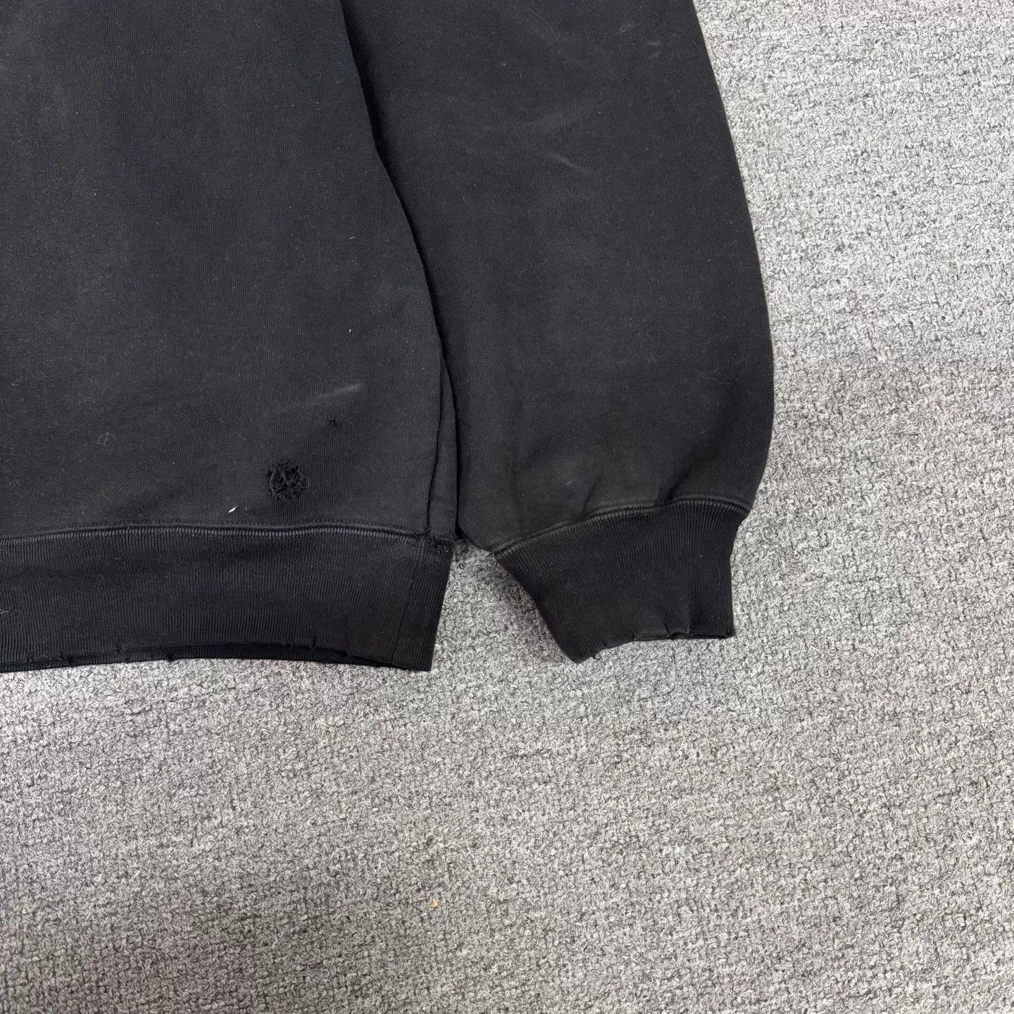 Balenciaga Balenciaga SS21 Marathon Destroyed Hoodie Size S 99 New Size US S / EU 44-46 / 1 - 3 Thumbnail