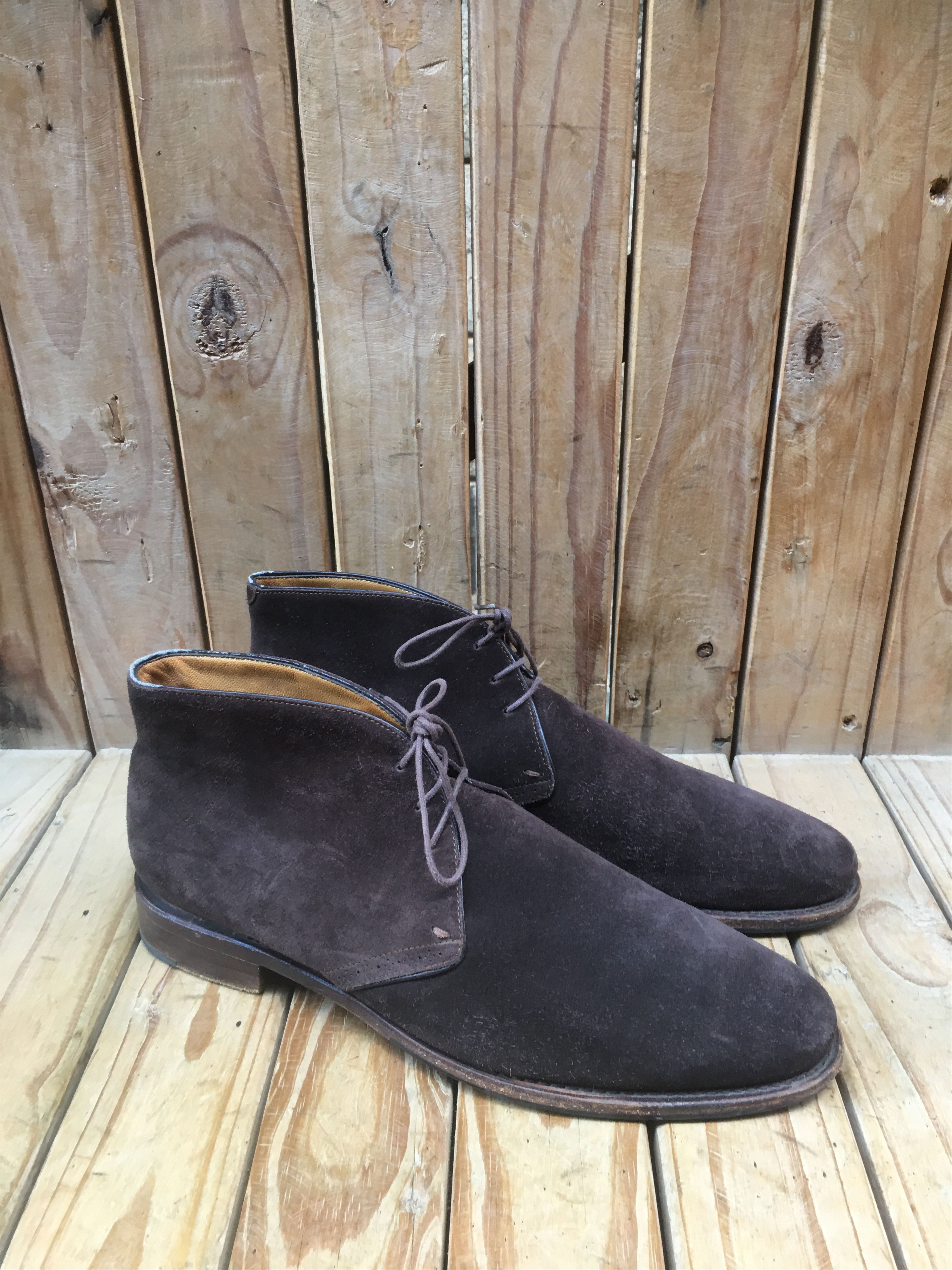 Paraboot Paraboot Chukka brown suede boots Sz UK 9.5 k Size US 10.5 / EU 43-44 - 6 Thumbnail