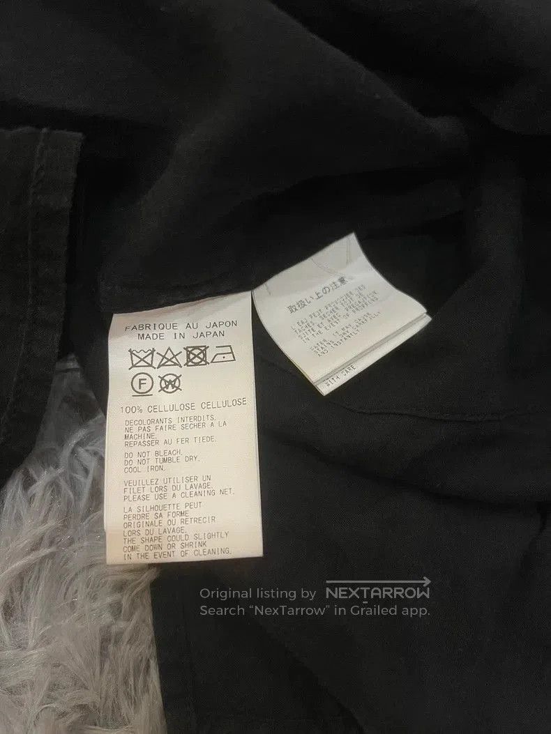 Yohji Yamamoto Yohji Yamamoto Ghost Hand Patch Shirt. Size US XL / EU 56 / 4 - 6 Thumbnail