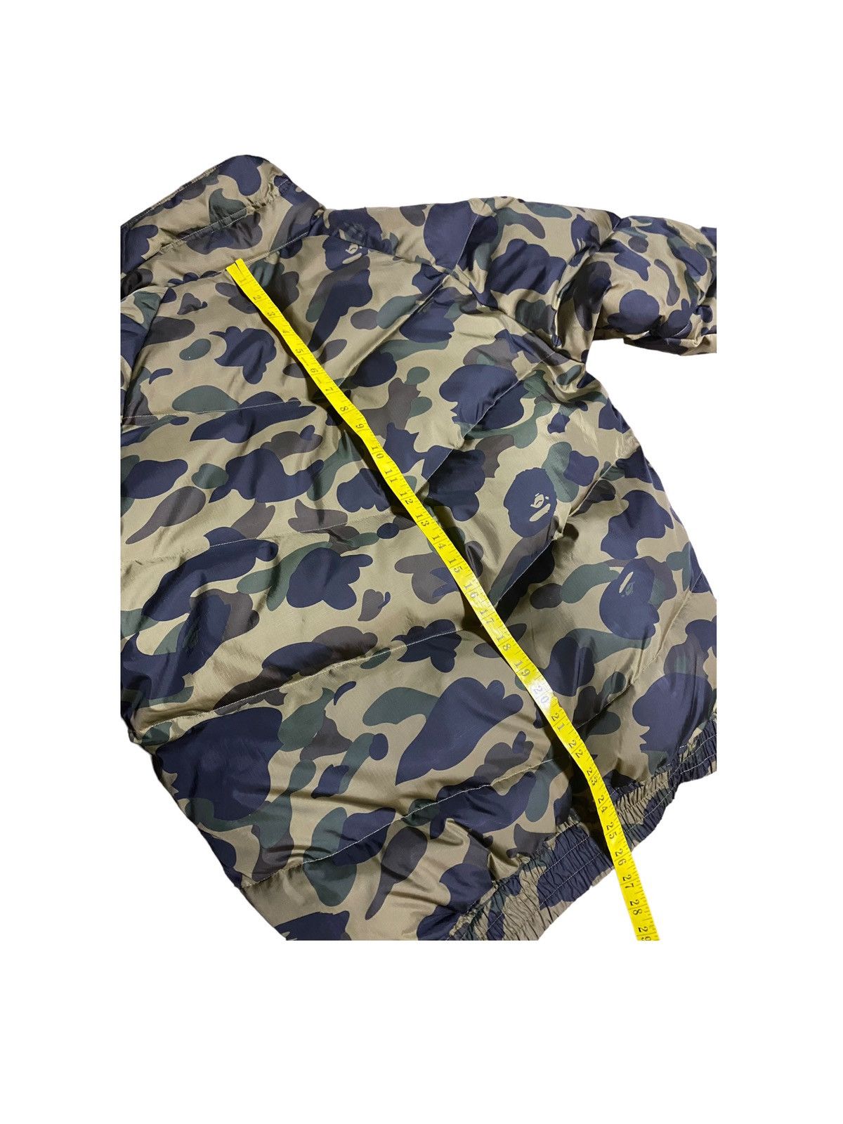 Bape BAPE Puffer Down Jacket Green camo Size US L / EU 52-54 / 3 - 5 Thumbnail