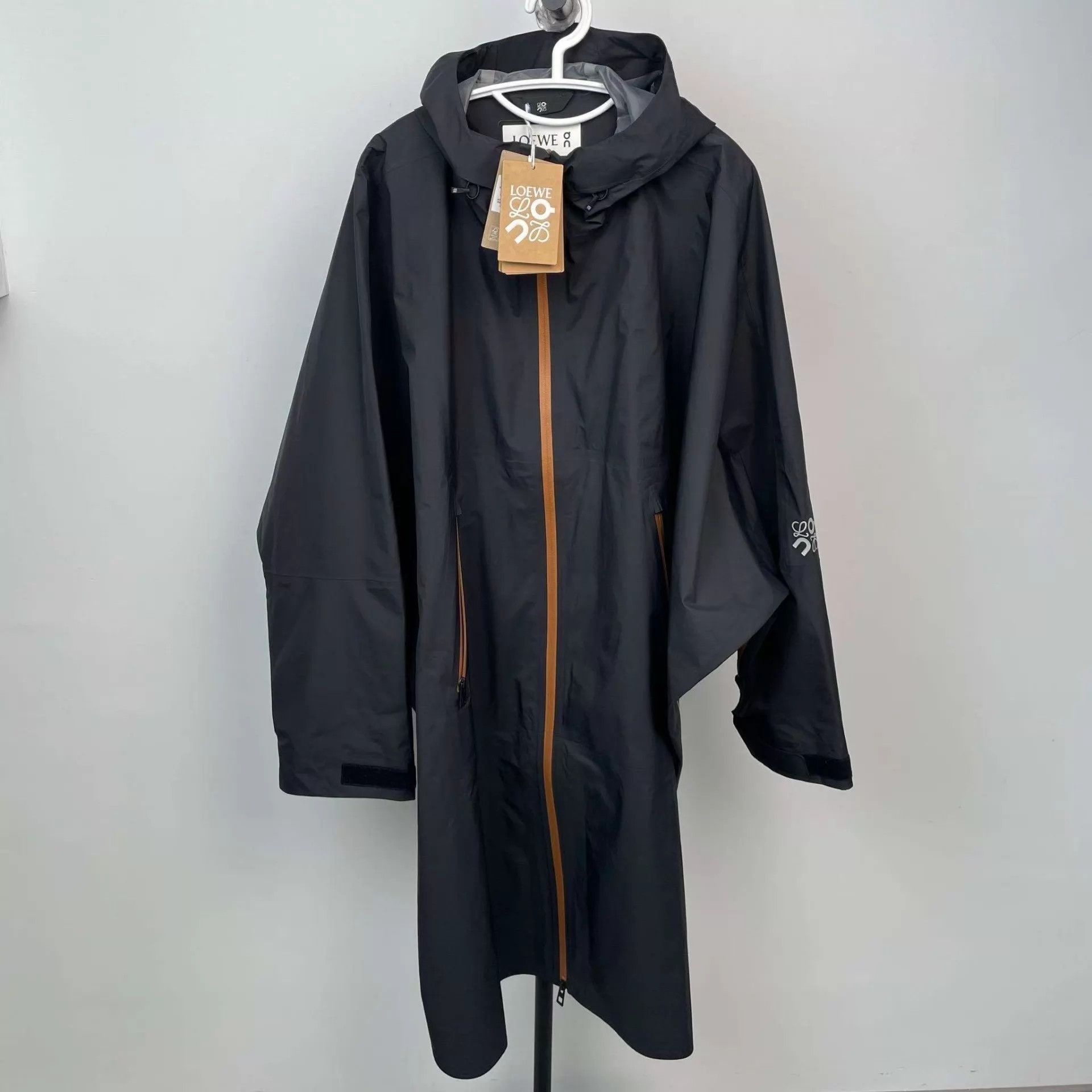 Loewe black raincoat M new w/ tags box
