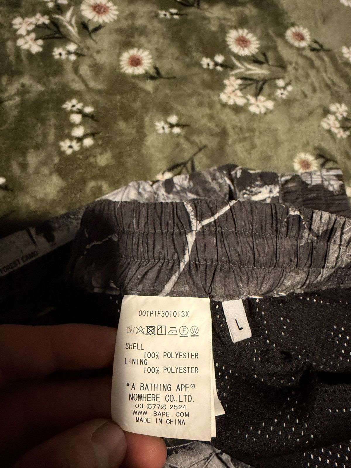 Bape Bape forest camo pants Size US 31 - 4 Thumbnail