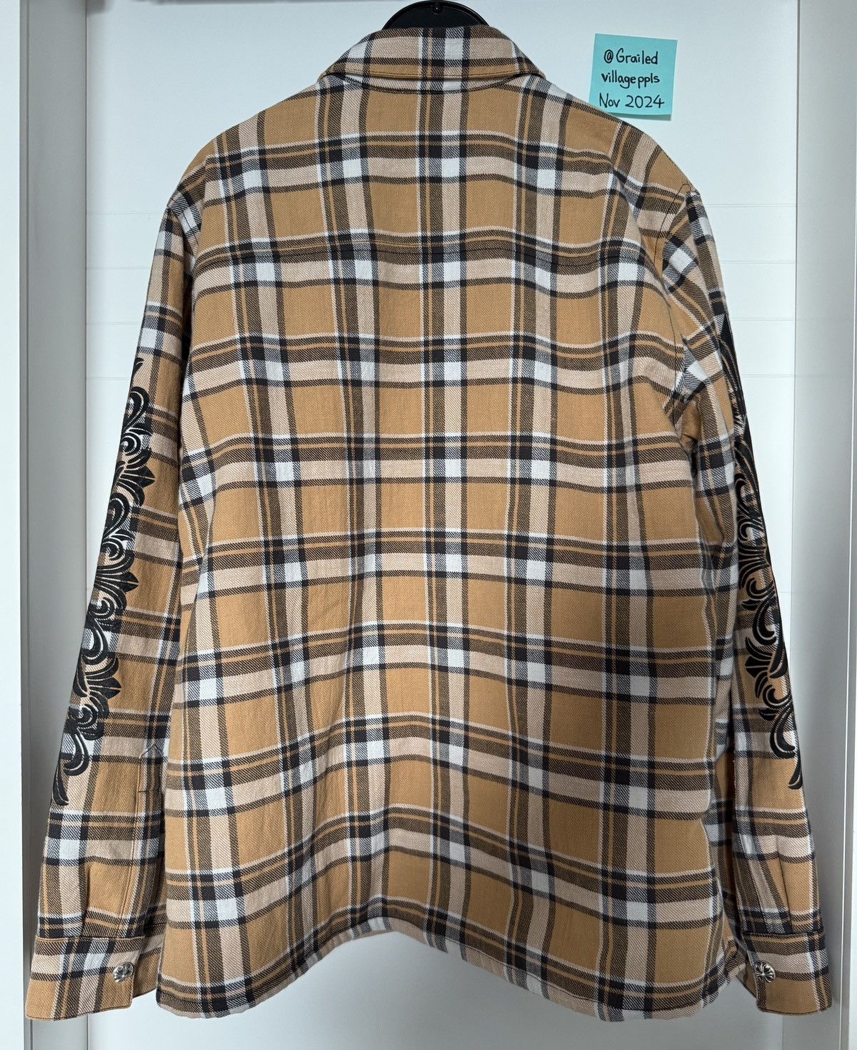 Chrome Hearts Chrome Hearts Flannel Work’N shirt Size US L / EU 52-54 / 3 - 8 Thumbnail