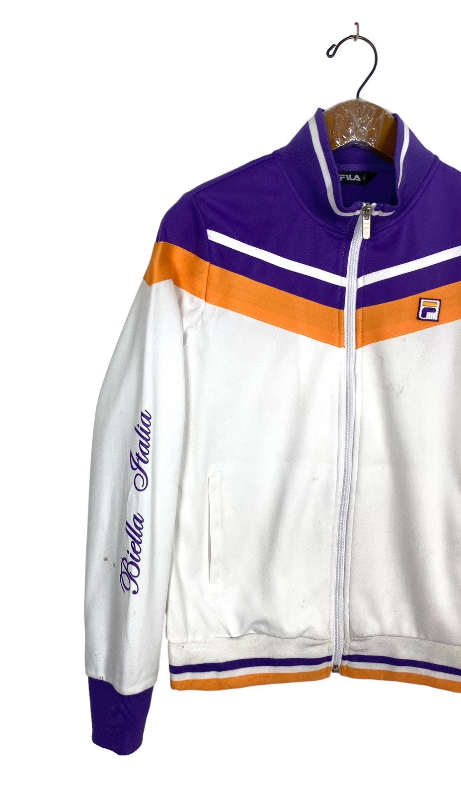 Fila Rare‼️ Fila Biella Italia Zipper Sweater Size S / US 4 / IT 40 - 2 Thumbnail