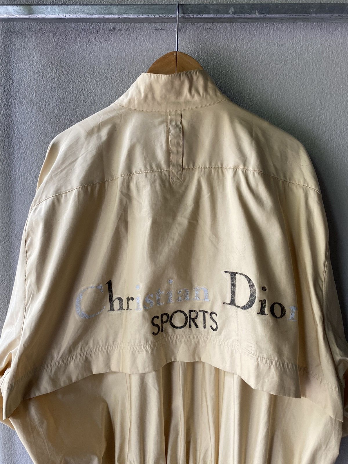 Dior Christian Dior sports beige logo jacket Size US M / EU 48-50 / 2 - 7 Thumbnail