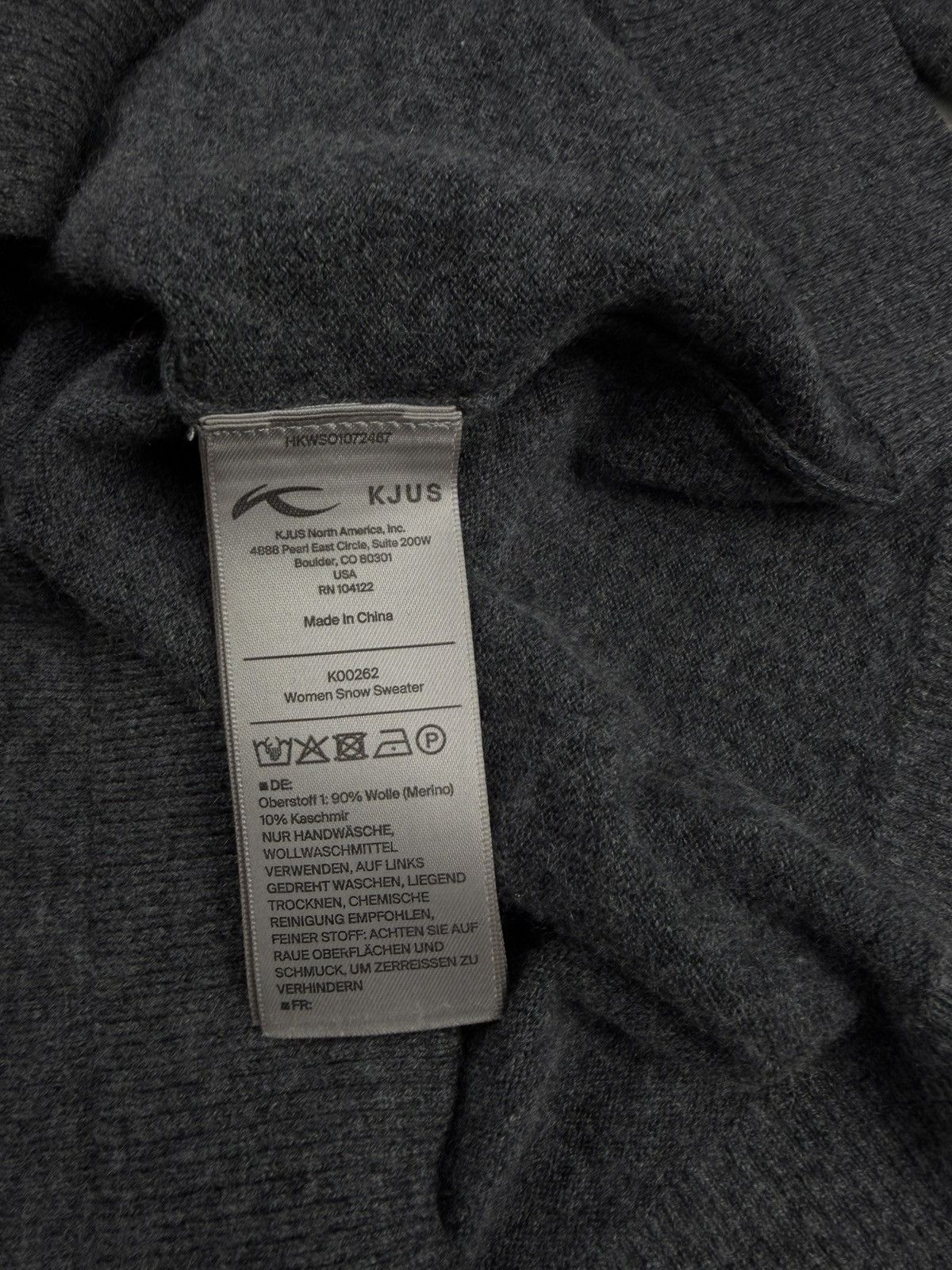 KJUS KJUS Wool Cashmere Turtleneck Sweater Tree Graphic Size S / US 4 / IT 40 - 8 Thumbnail