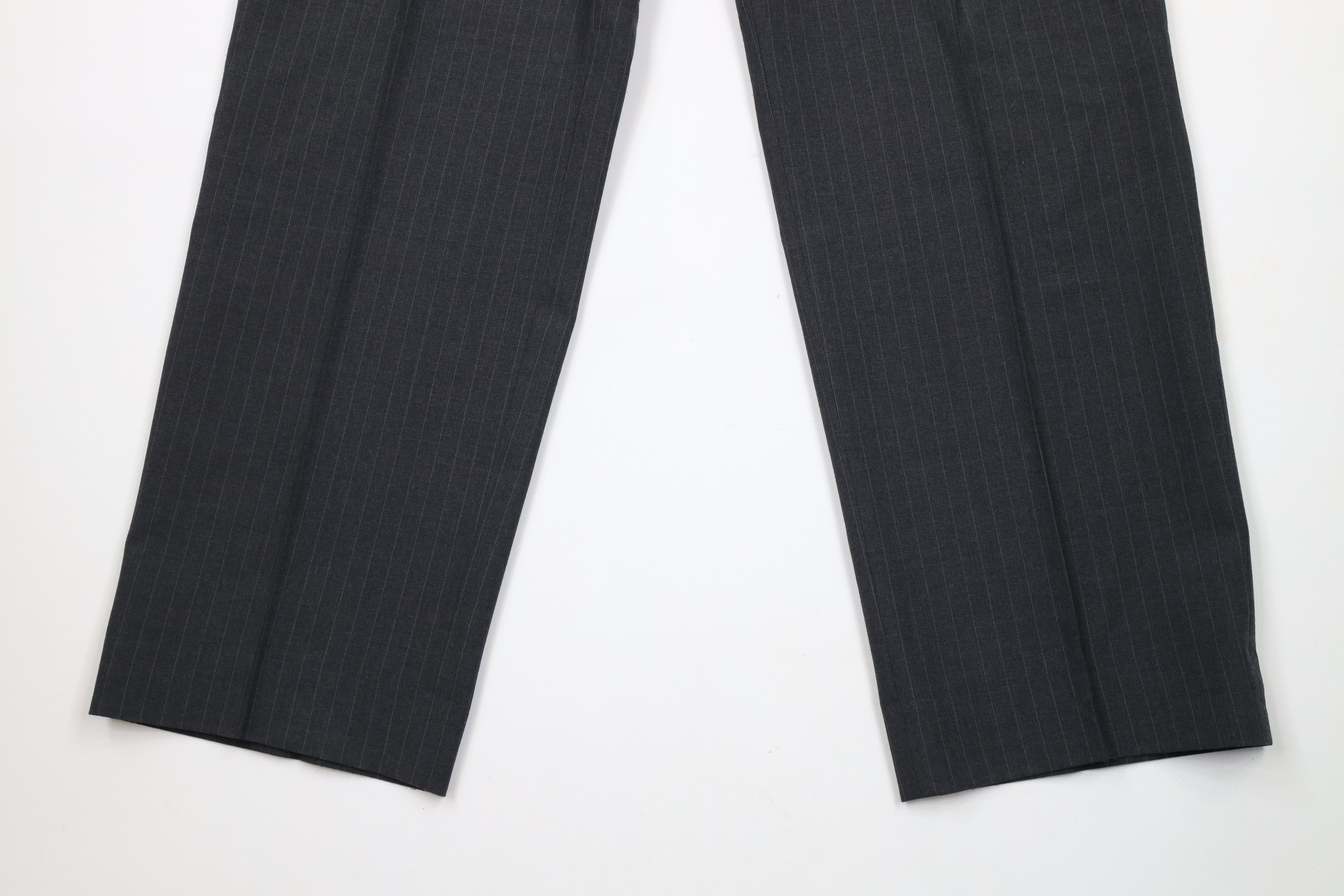 Vintage Vintage 70s Streetwear Pinstriped Bell Bottoms Chino Pants Size US 40 / EU 56 - 4 Thumbnail