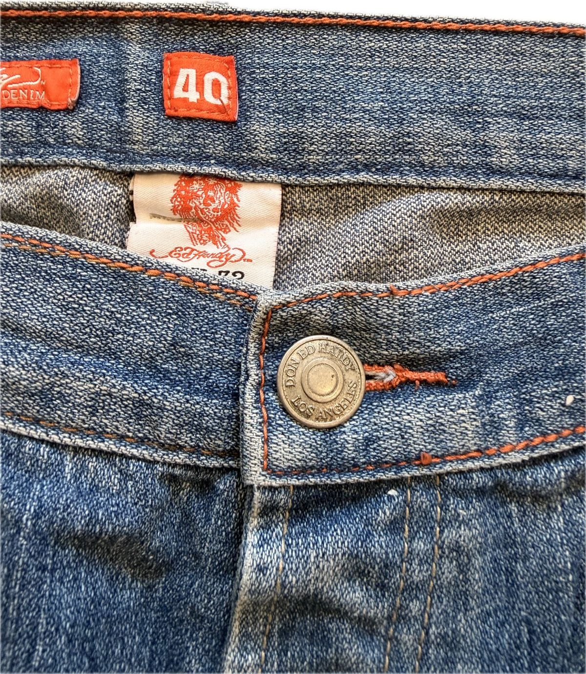 Ed Hardy Vintage Bulldog Ed Hardy Jeans Size US 40 / EU 56 - 7 Thumbnail