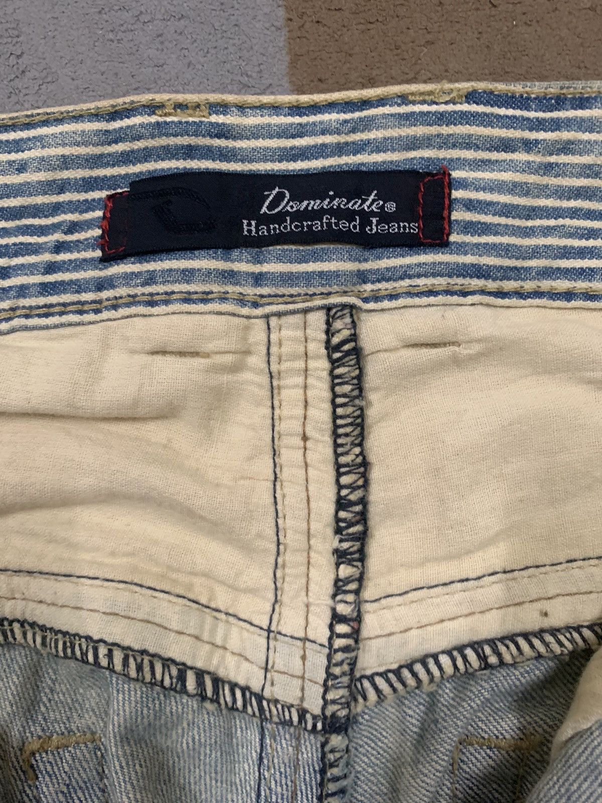 14th Addiction Vintage Japanese Brand Dominate Mud Wash Grunge Jorts Denim Size US 30 / EU 46 - 18 Thumbnail
