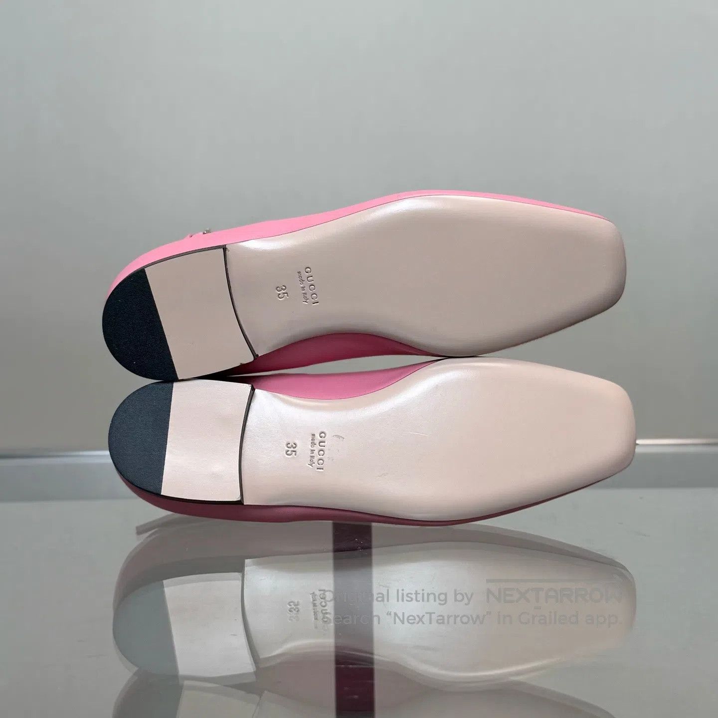 Gucci Guicci Pink ballet shoes Size US 4.5 / IT 34.5 - 7 Thumbnail