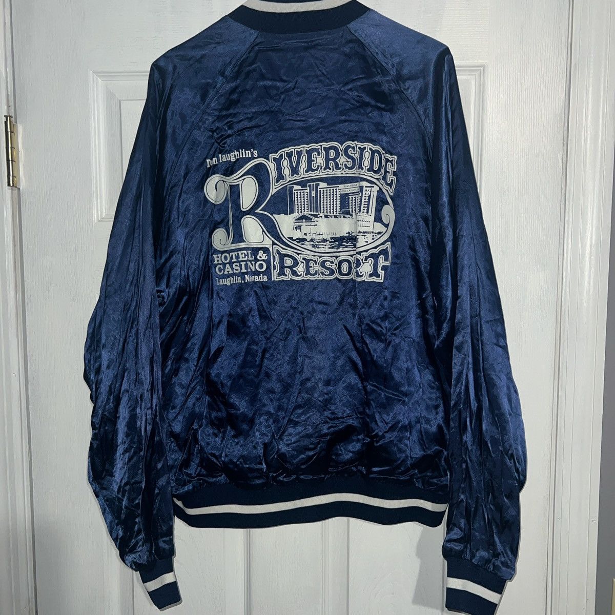 Other Vintage Don Laughlin’s Riverside Resort Casino Bomber Jacket Size US XL / EU 56 / 4 - 1 Thumbnail