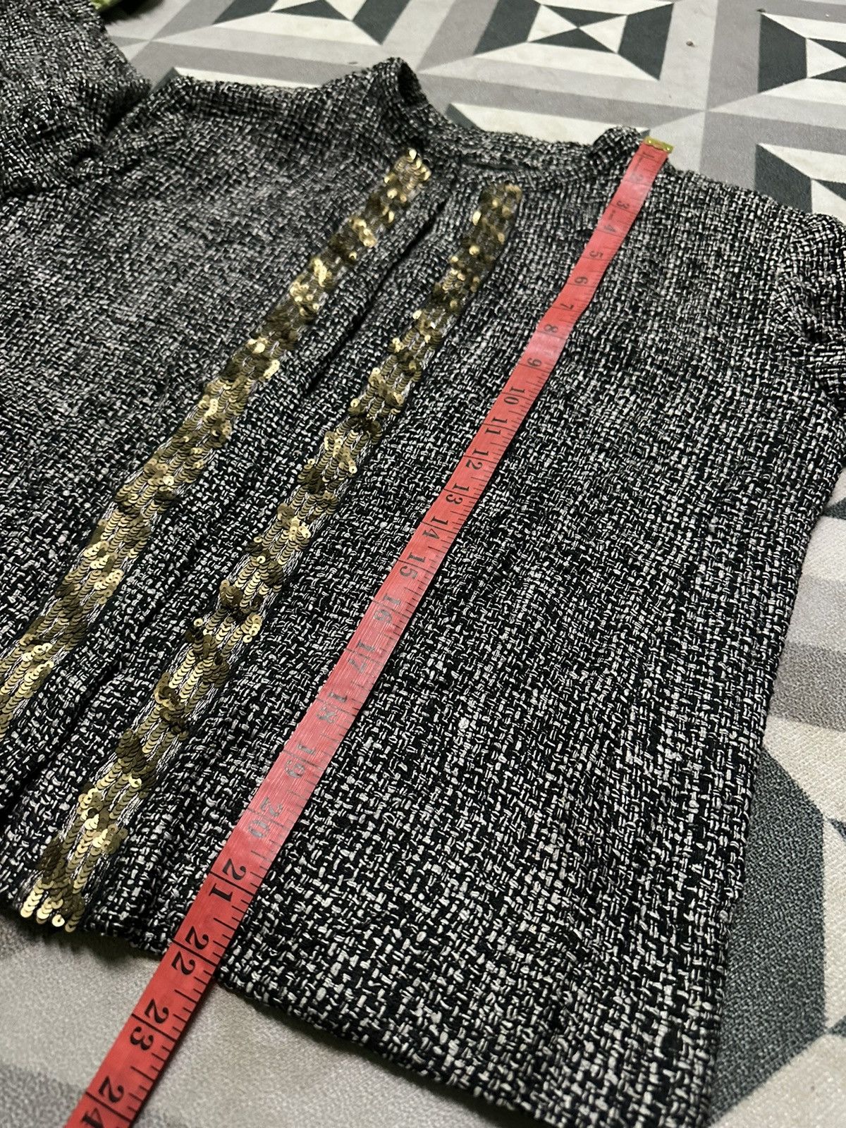 Yohji Yamamoto 🔥ARCHIVED🔥ss1997 Yohji Yamamoto signature silk tweed jacket Size S / US 4 / IT 40 - 17 Thumbnail