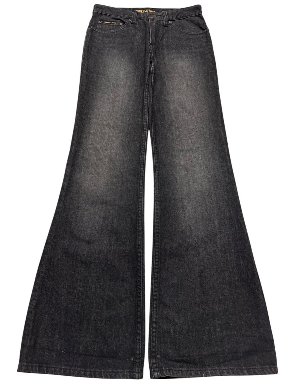 Tornado Mart 💥BELL BOTTOM💥BAGGY FLARE STEEPLE JACK MUDWASH DISTRESSED Size US 28 / EU 44 - 1 Thumbnail