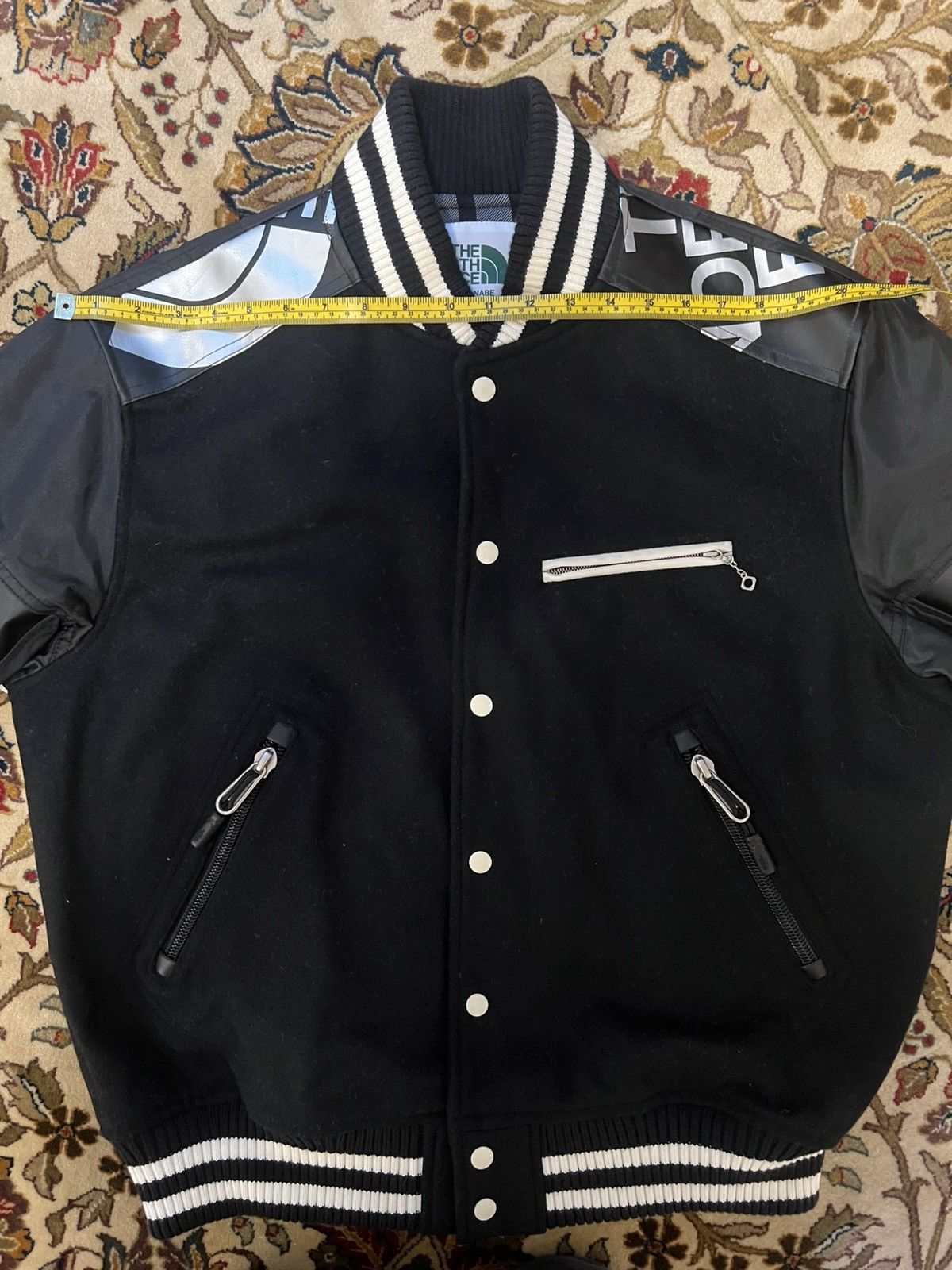 Junya Watanabe × The North Face Junya Watanabe Black The North Face Duffle Bag Bomber Jacket Size US L / EU 52-54 / 3 - 8 Thumbnail
