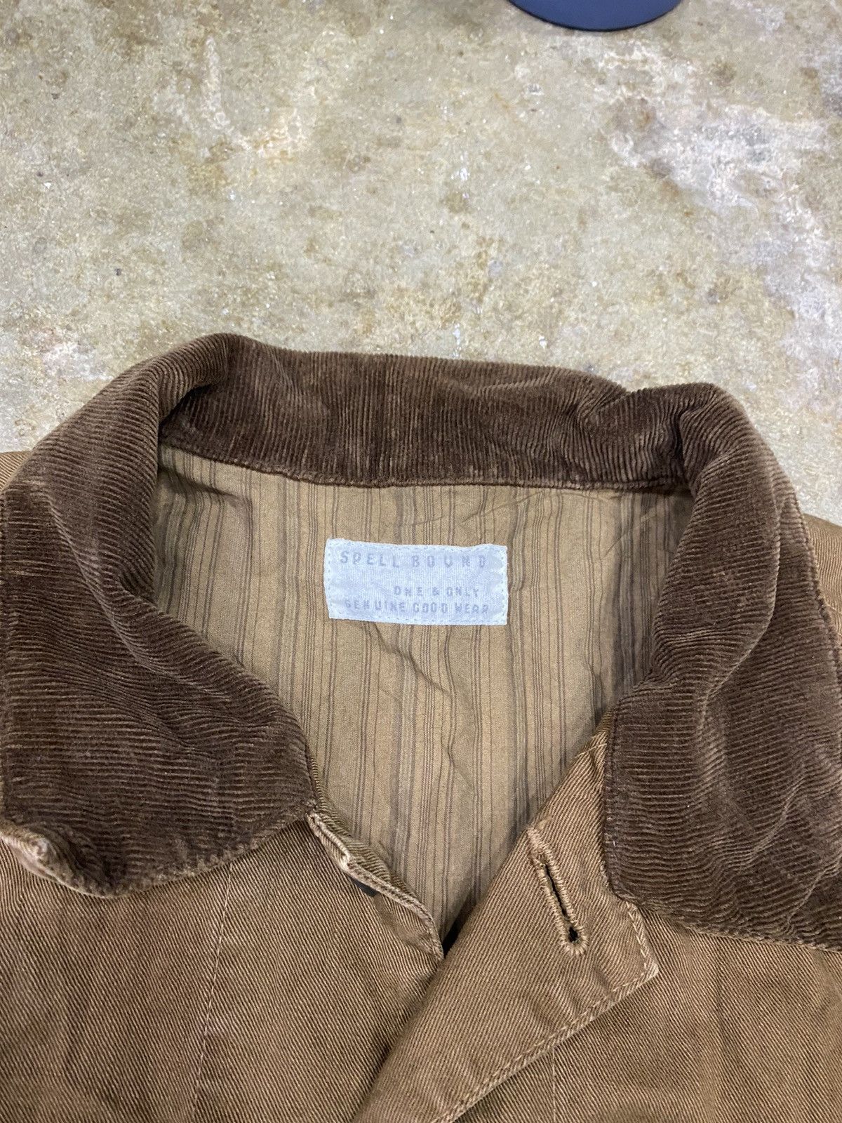 Japanese Brand × Spellbound Spellbound khaki Chore Coat Size US XL / EU 56 / 4 - 2 Thumbnail