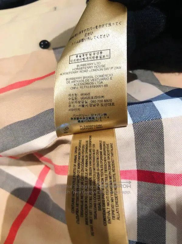 Burberry Burberry Women's Khaki Cotton Trench Coat. Size M / US 6-8 / IT 42-44 - 7 Thumbnail