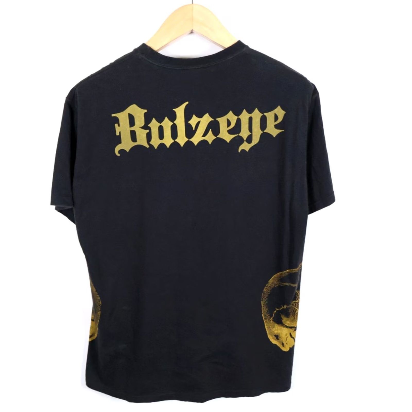 Vintage VINTAGE Bulzeye T-Shirt Men's Medium Black Gold Saint Sinner Skull Beaded Y2K Size US M / EU 48-50 / 2 - 2 Thumbnail