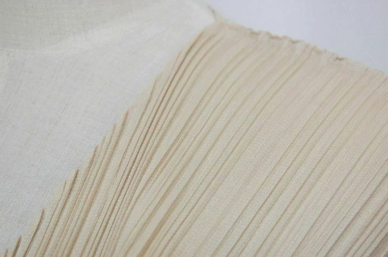 Issey Miyake issey miyake size:4 Milky white fly-sleeved coat 2506-Next Size XXS / US 00 / IT 34 - 4 Thumbnail