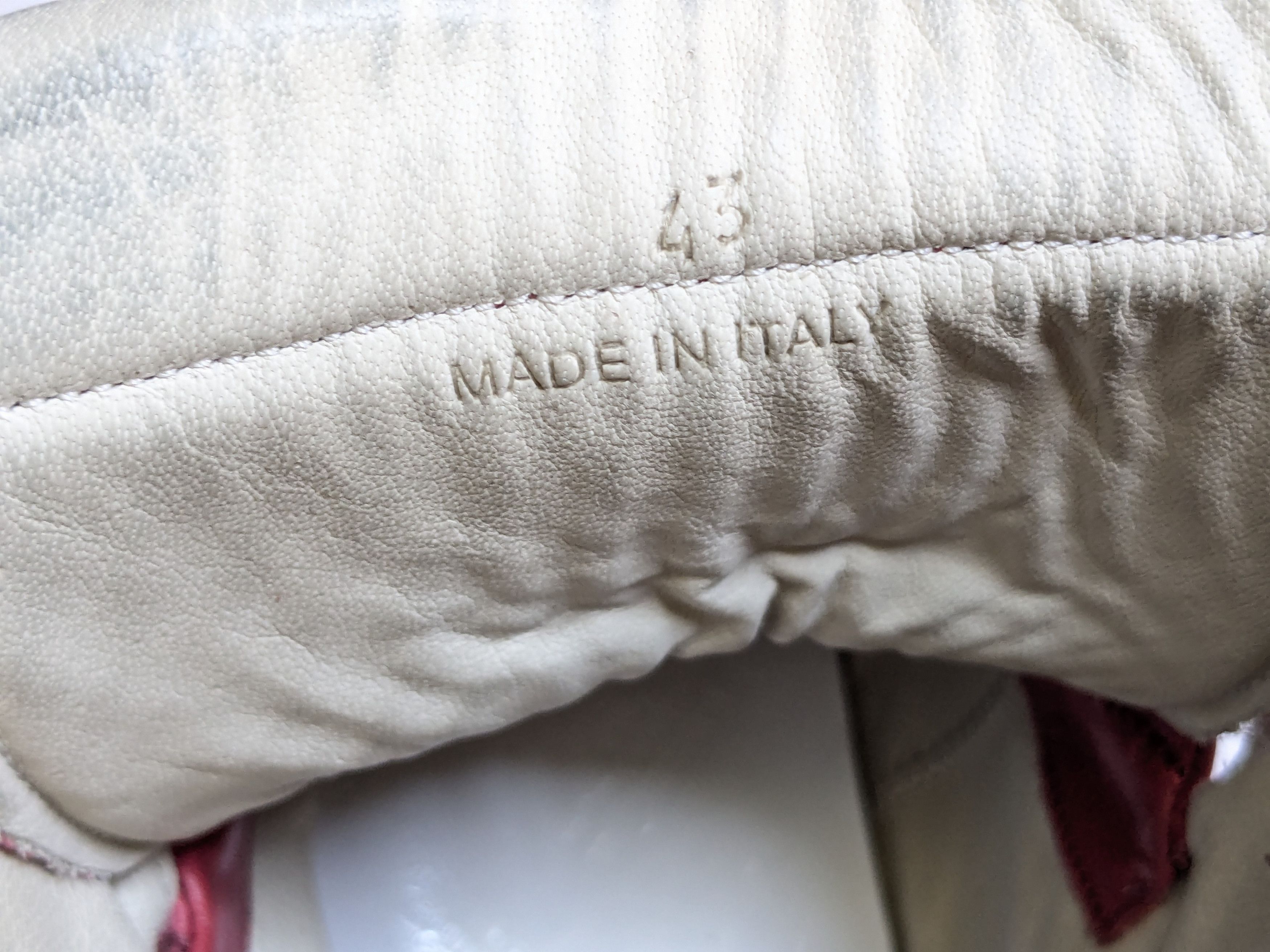 Maison Margiela Maison Margiela Future Sneakers Red 10 43 High Tops Leather Size US 10 / EU 43 - 6 Thumbnail