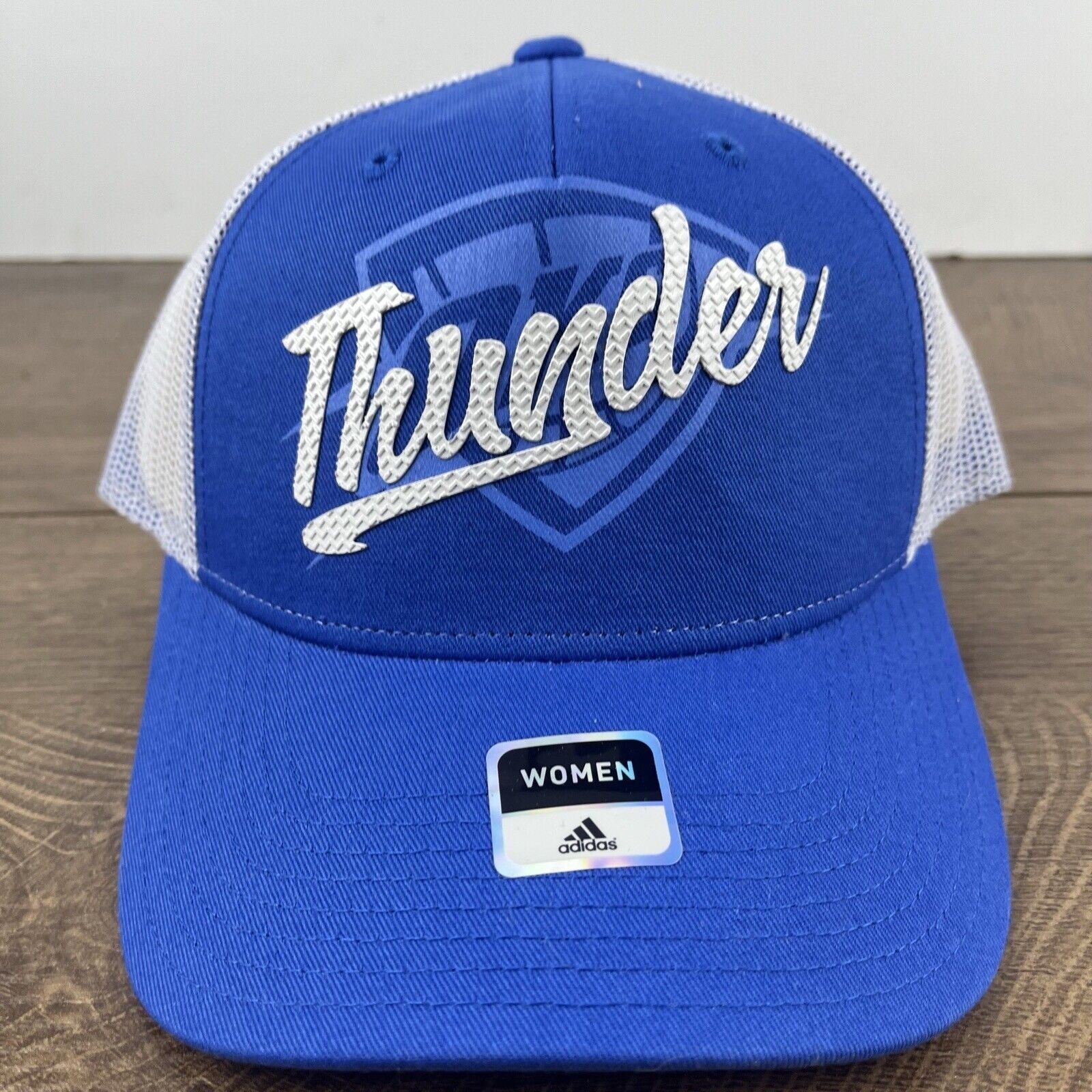 Adidas Oklahoma City Thunder Hat Adidas Womens Blue Cap Adjustable Size ONE SIZE - 6 Thumbnail