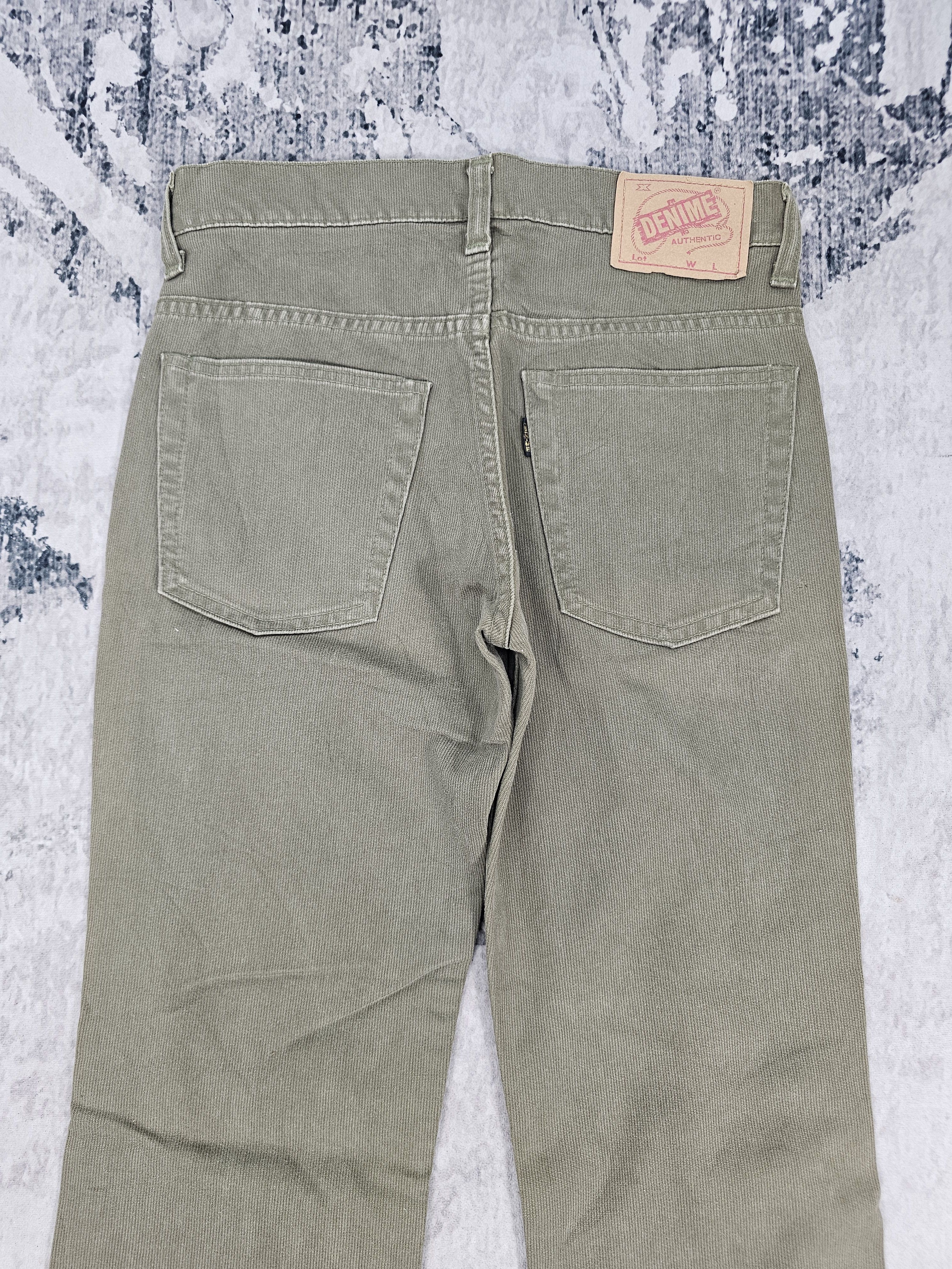 Denime DENIME Green Bootcut Flare Jeans Pants JB0279 Size 29x33.5 Size US 29 - 9 Thumbnail