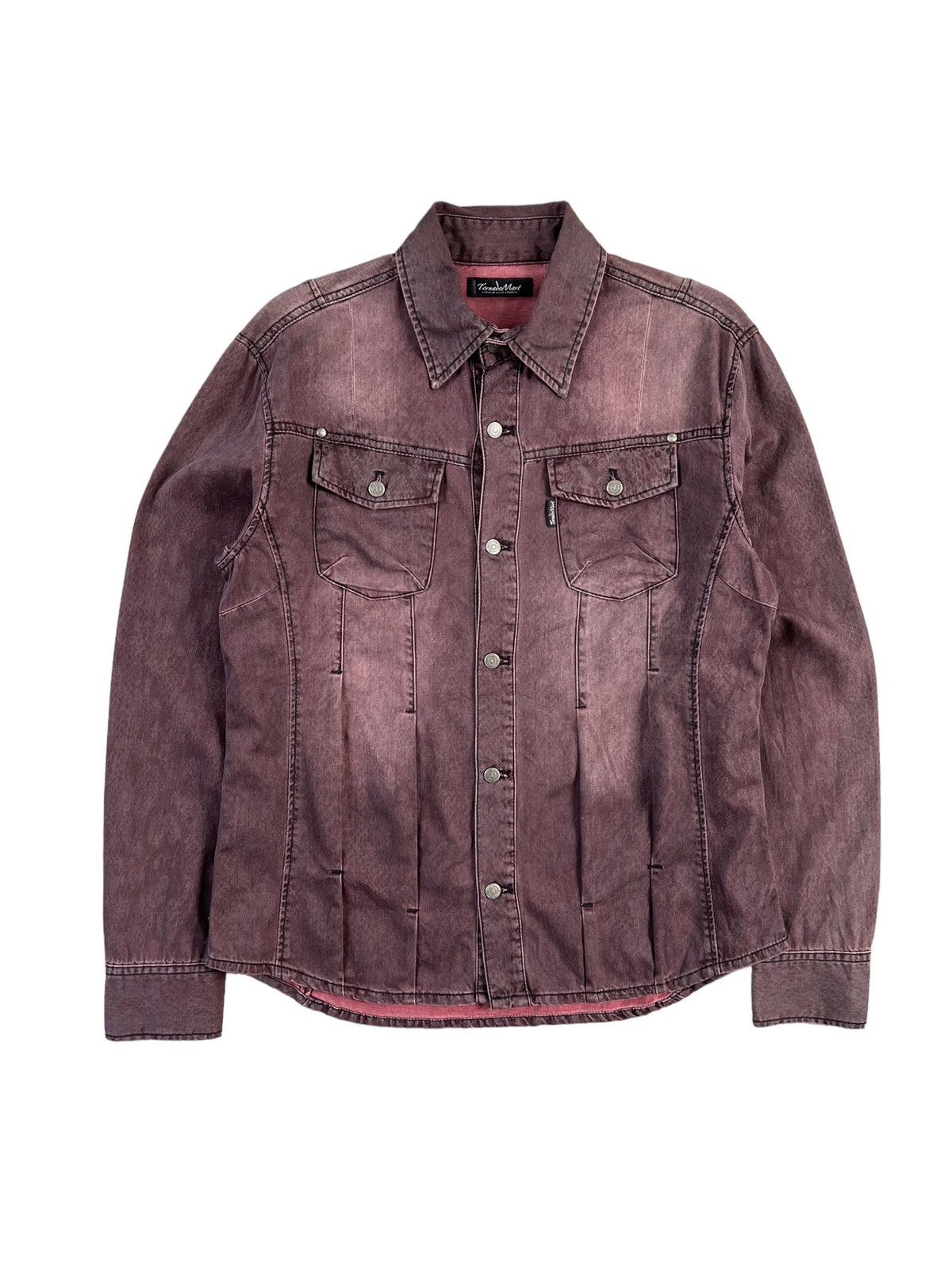 Tornado Mart Tornado Mart Snake Scales Heavy Button Shirt Size US M / EU 48-50 / 2 - 2 Thumbnail