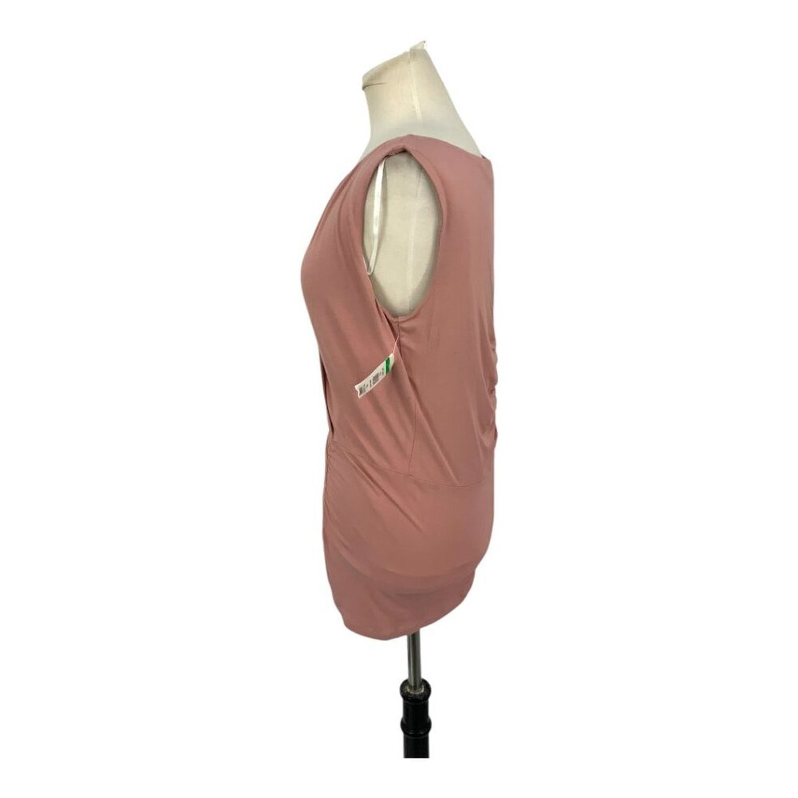 Donna Karan Donna Karan Sleeveless Ruched Top Size Medium NWOT $195 MSRP Size M / US 6-8 / IT 42-44 - 7 Thumbnail