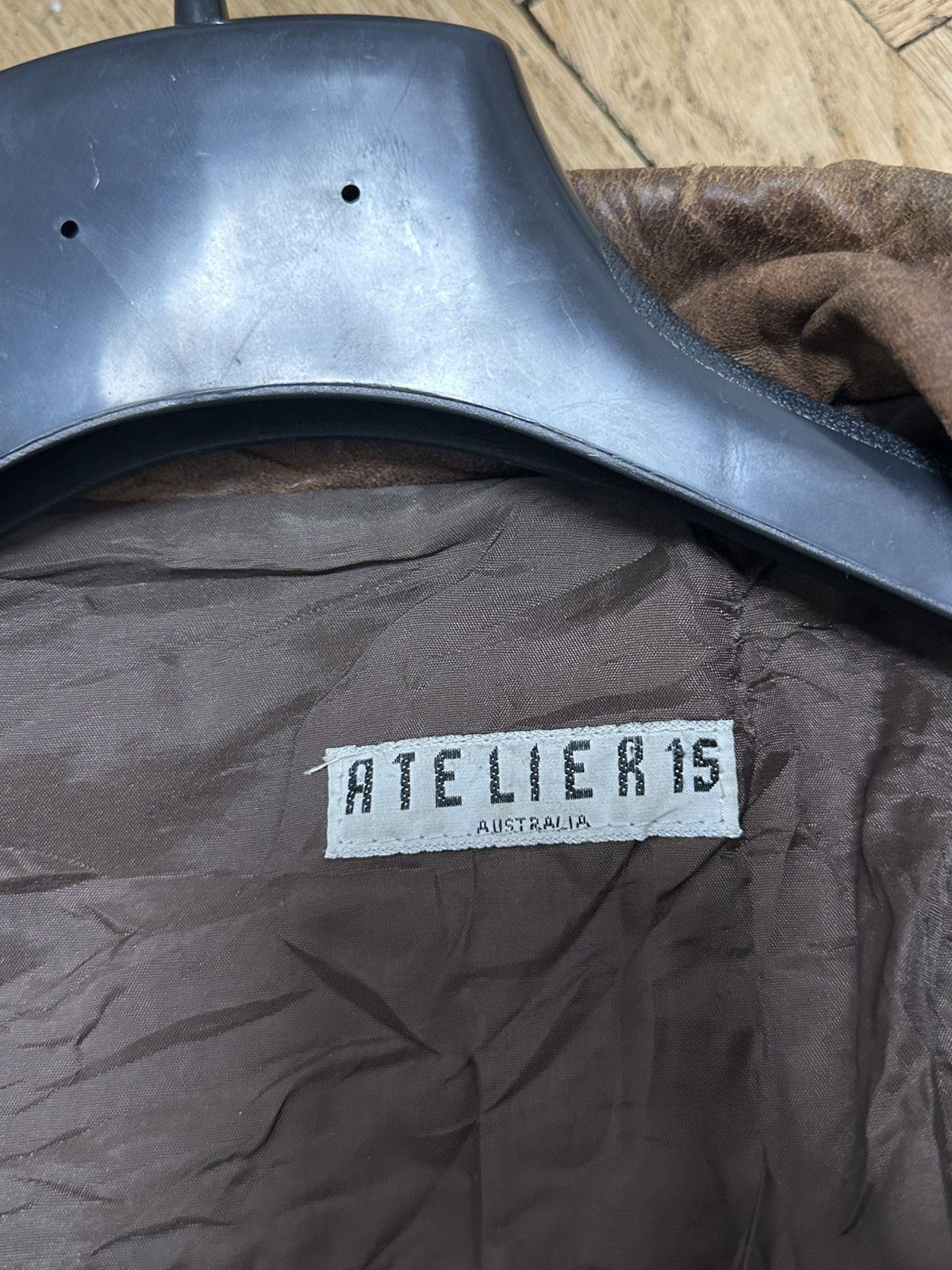 Alpha Industries Avant-Garde Oversized Vintage Leather Jacket L Size Size US L / EU 52-54 / 3 - 9 Thumbnail