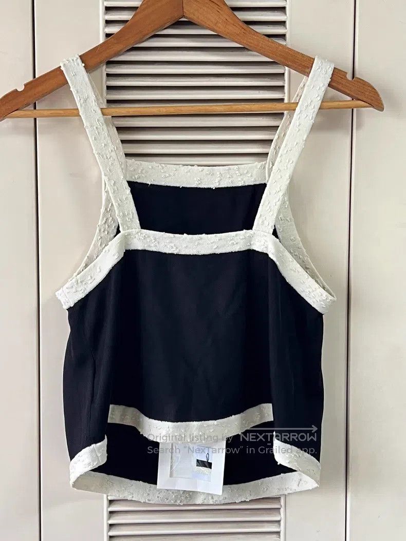 Chanel Chanel Black and white colour-blocked suspender vest Size XXS / US 00 / IT 34 - 2 Thumbnail