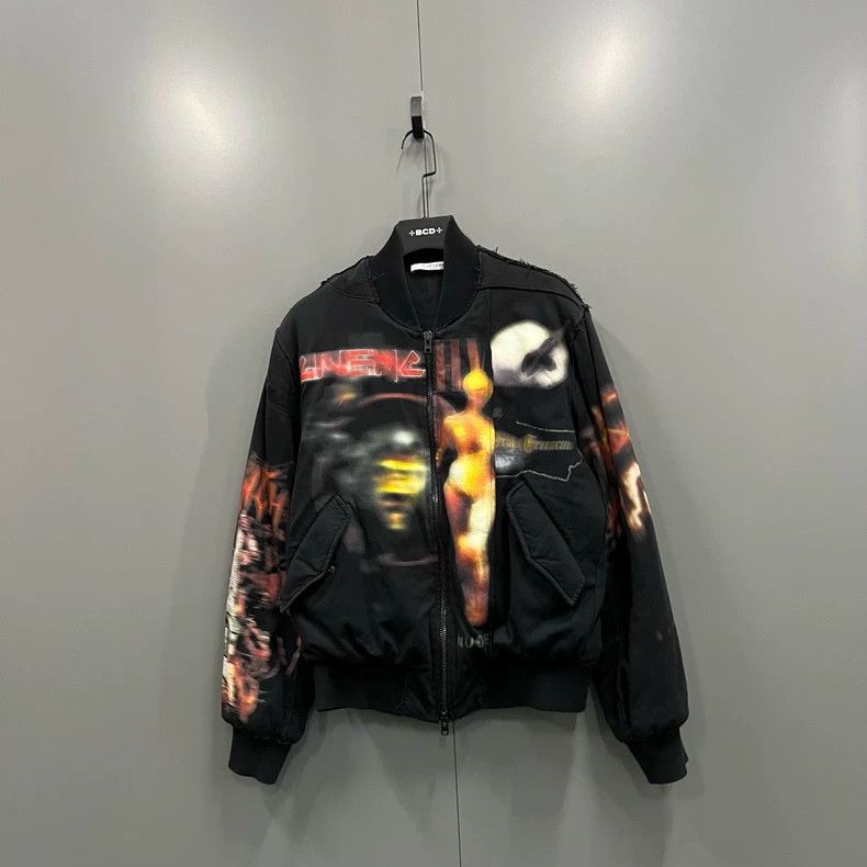 Givenchy Givenchy Pattern Printed Long Sleeve Zip Up Jacket Size US M / EU 48-50 / 2 - 1 Thumbnail