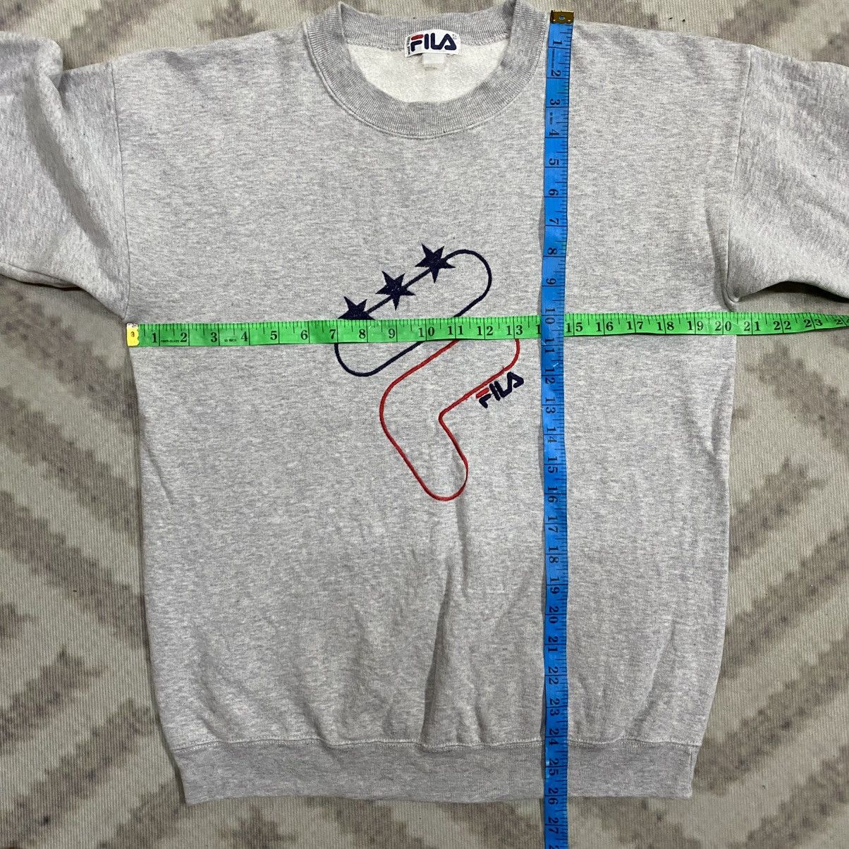 Fila Vintage FILA Embroidered Logo Sweatshirt Size US M / EU 48-50 / 2 - 6 Thumbnail