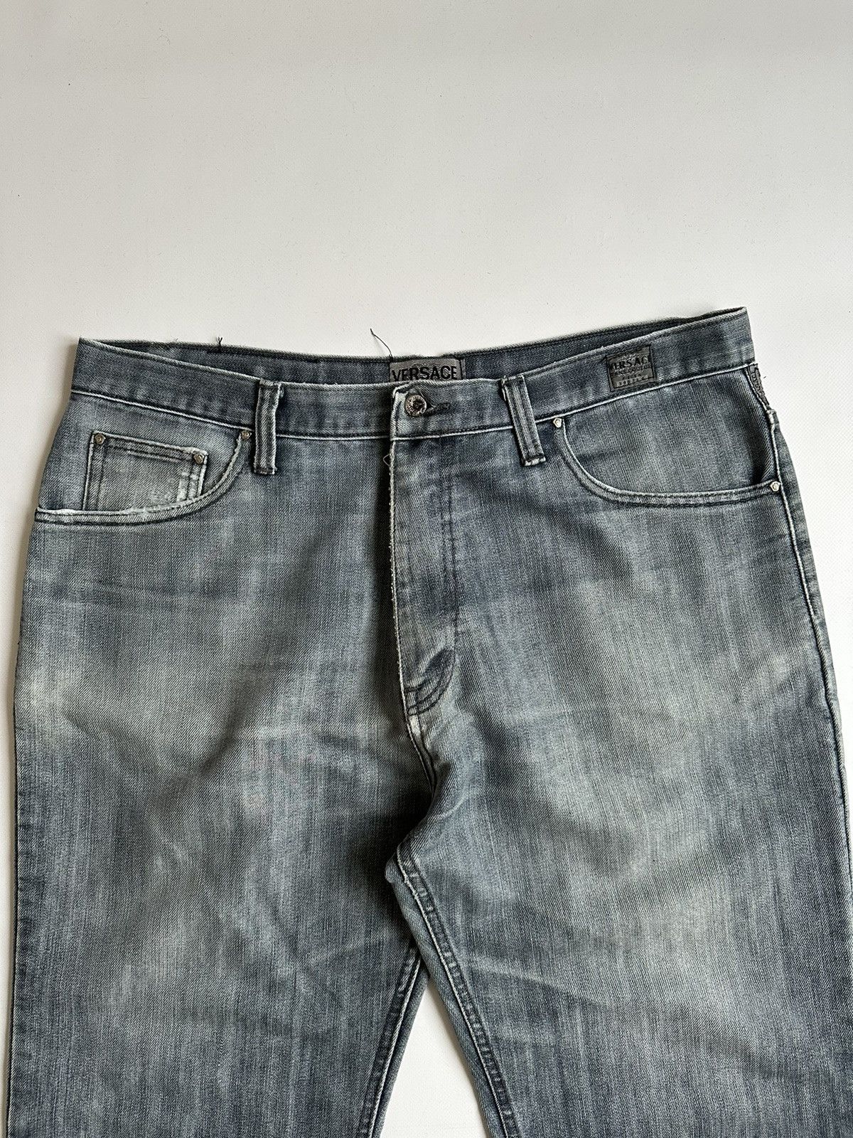 Vintage Vintage Versace Jeans Couture Medusa Straight Jeans size 38 Size US 38 / EU 54 - 10 Thumbnail