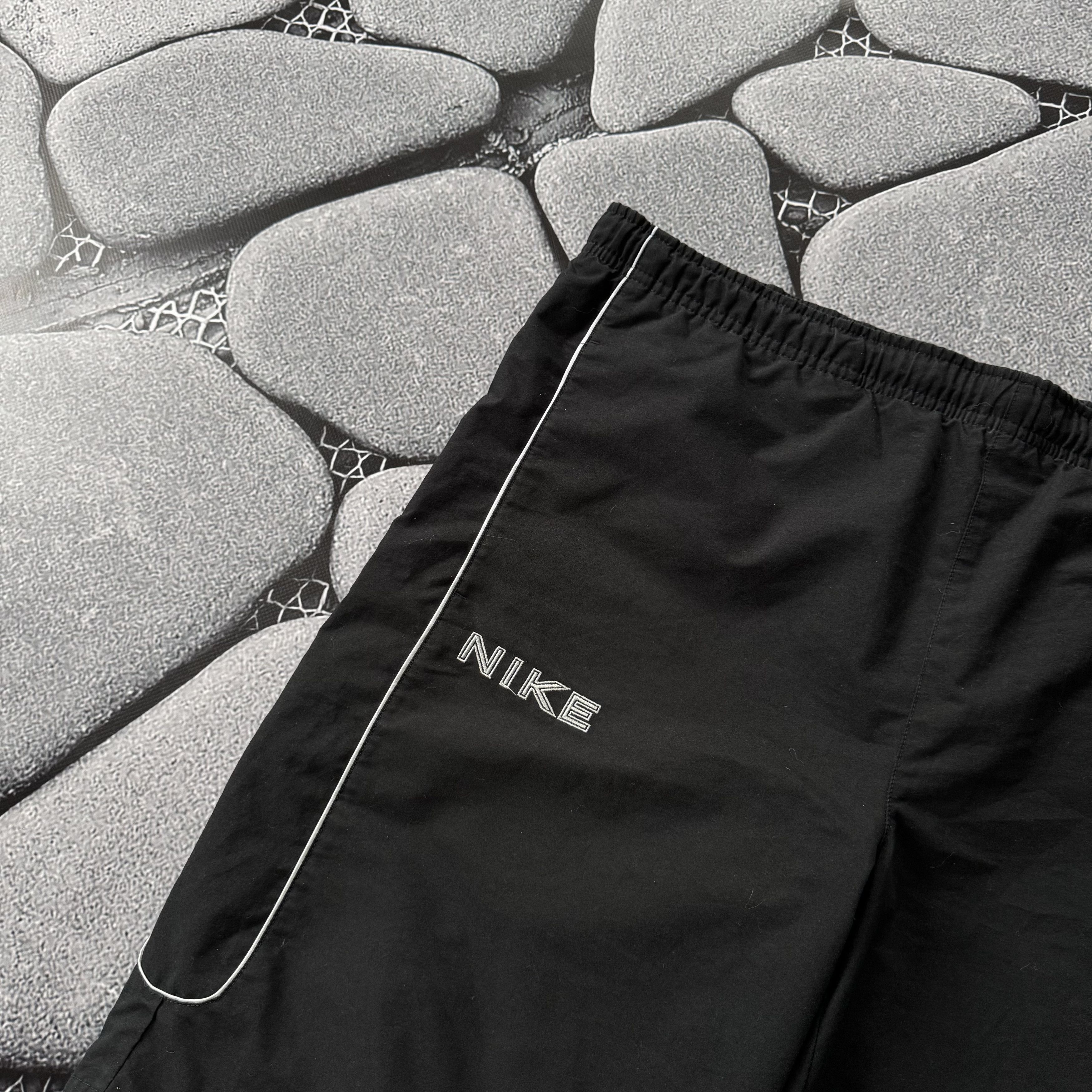 Nike NIKE VINTAGE TRACK SHORTS DOUBLE LOGO Y2K Size US 32 / EU 48 - 5 Thumbnail