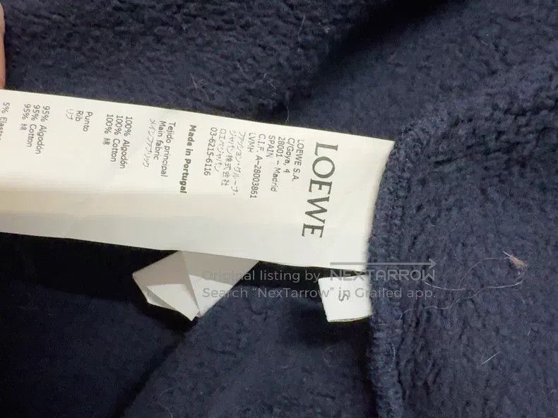Loewe Loewe Dodo bird sweatshirt, deep navy blue Size S / US 4 / IT 40 - 3 Thumbnail