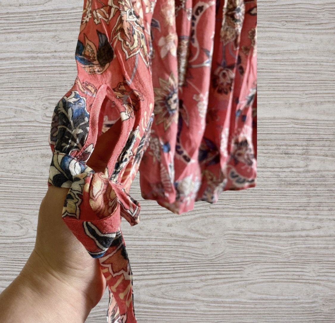 Other SPENSE OFF SHOULDER FLORAL TIE SLEEVE BLOUSE TOP Size L / US 10 / IT 46 - 10 Thumbnail