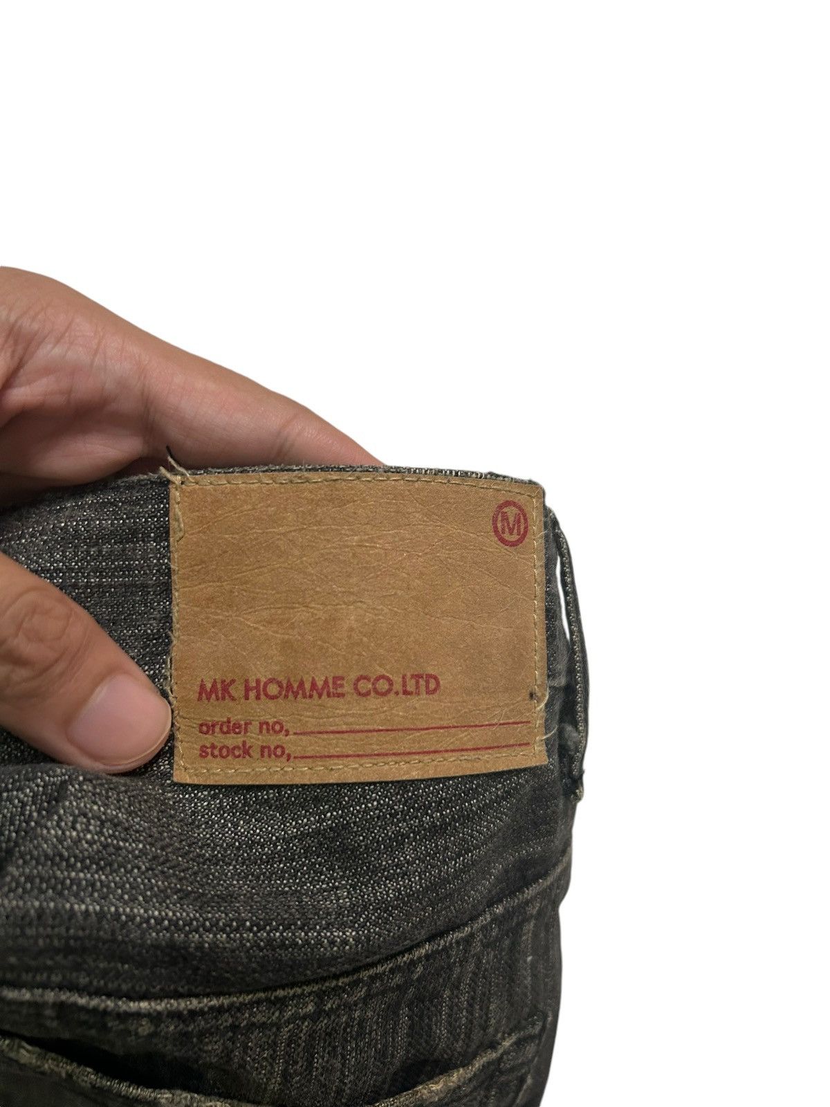 If Six Was Nine × Japanese Brand × Le Grande Bleu (L.G.B.) MK HOMME DISTRESSED DENIM MADE IN JAPAN RARE 🎌☠️☠️ Size US 32 / EU 48 - 10 Thumbnail